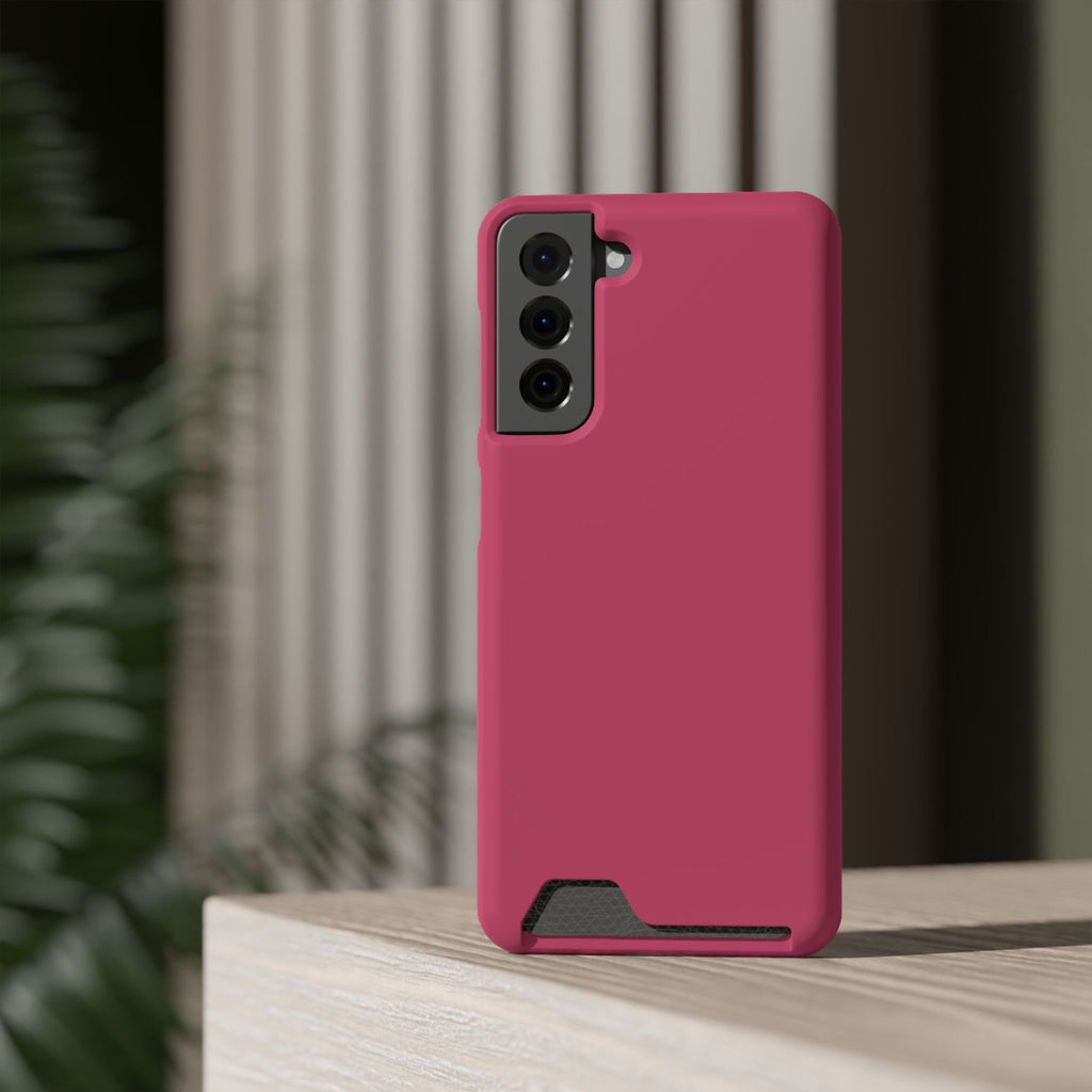 Raspberry Card Holder Phone Case