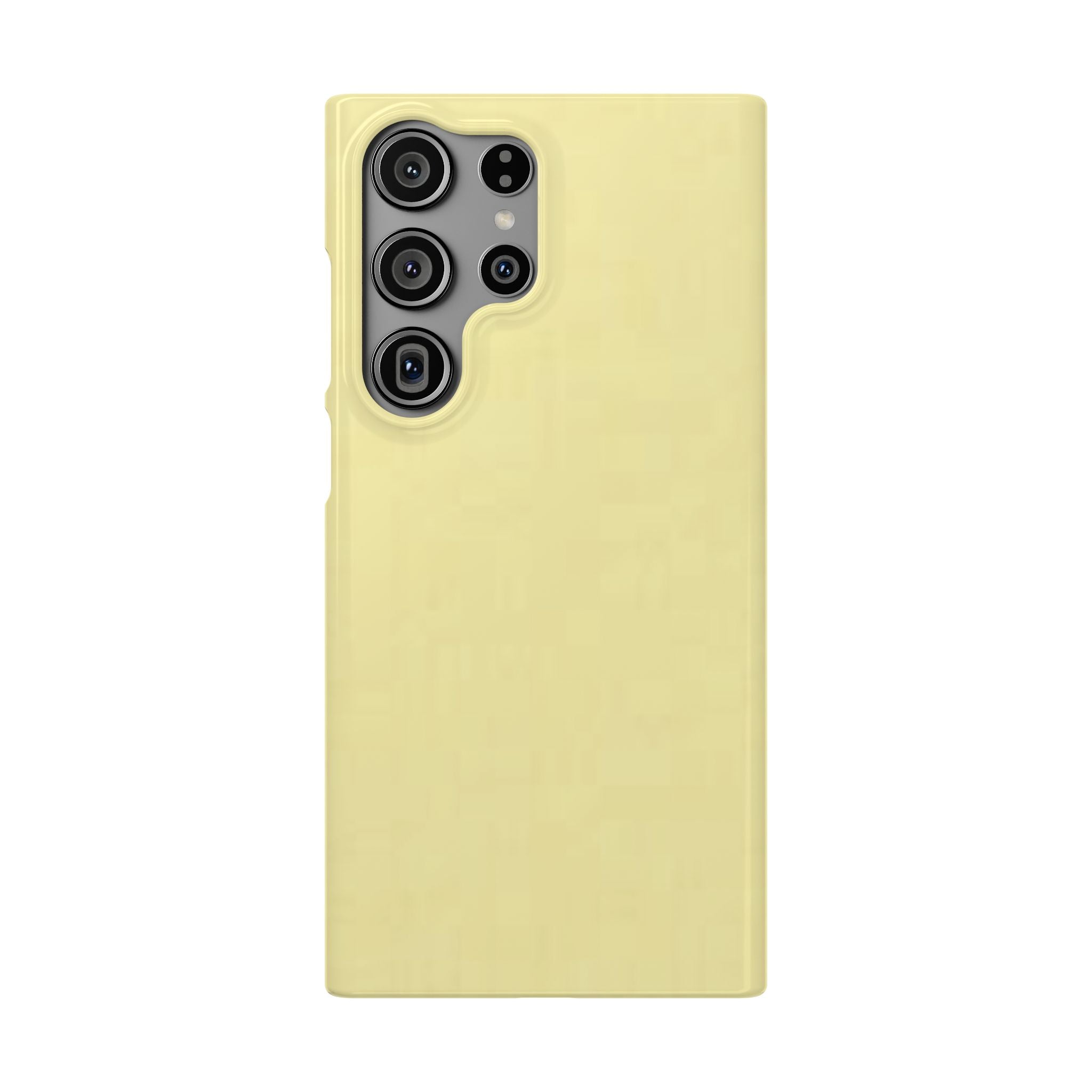 Pale Yellow Snap Phone Case