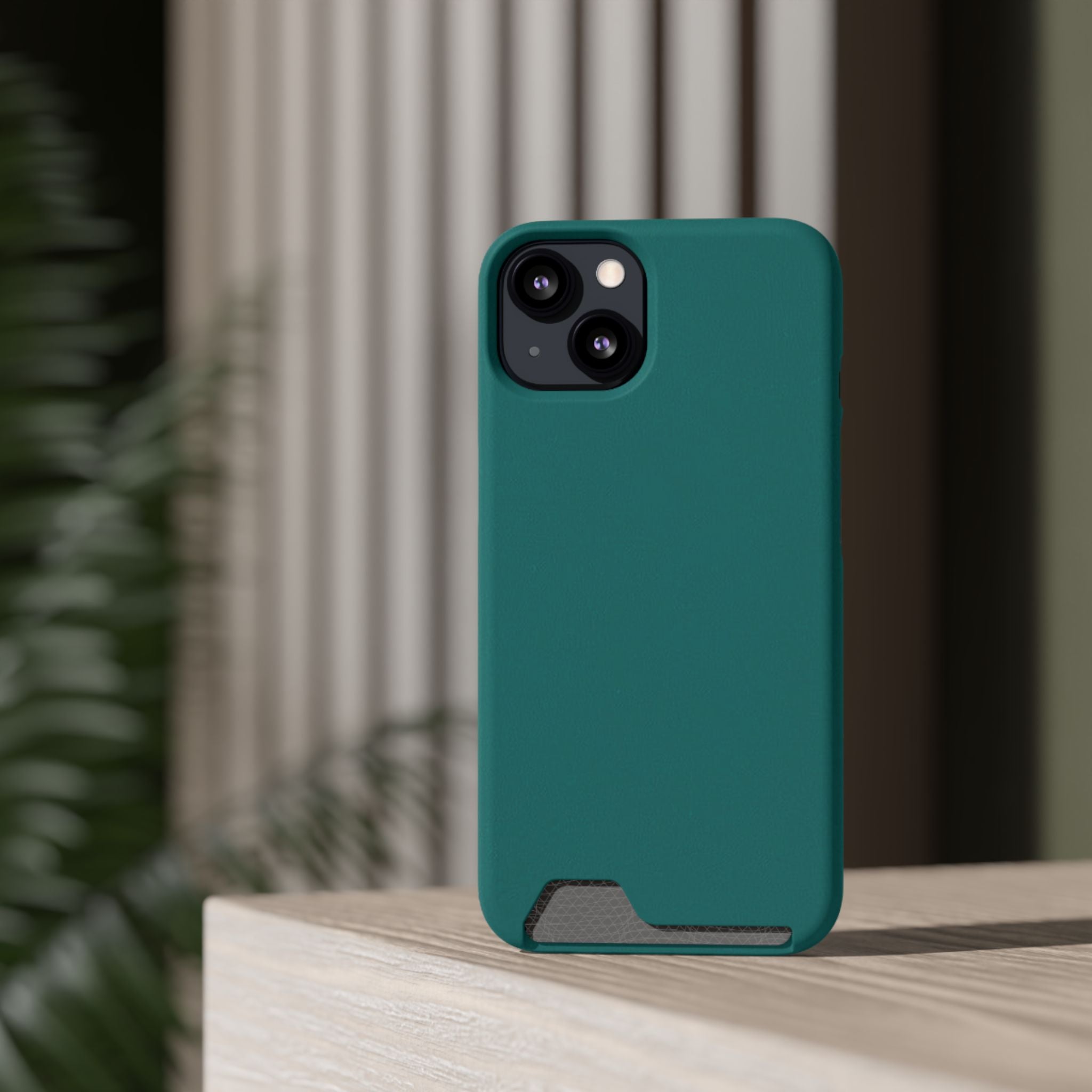 Sea Green Card Holder Phone Case