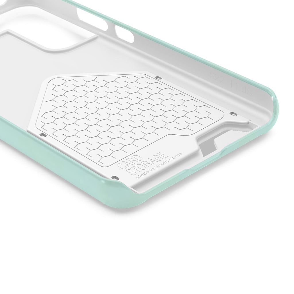 Light Mint Card Holder Phone Case