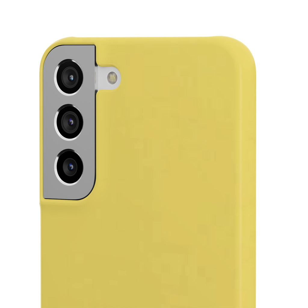 Yellow Snap Phone Case