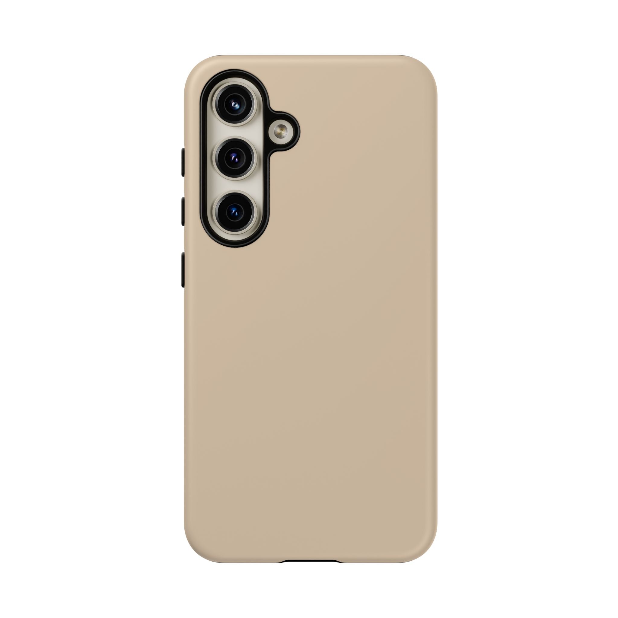 Beige Protective Phone Case