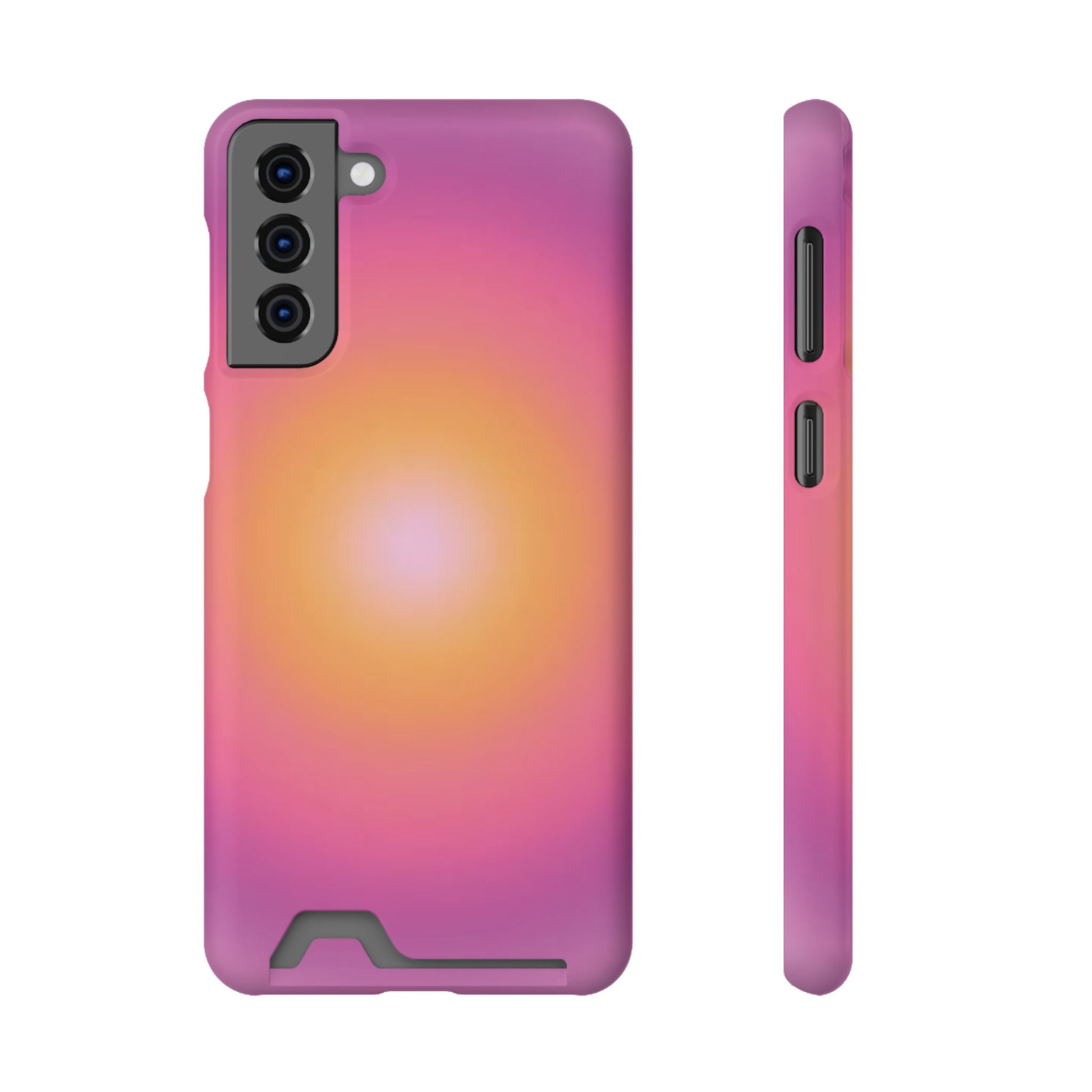 Sunset Gradient Phone Case with Card Holder