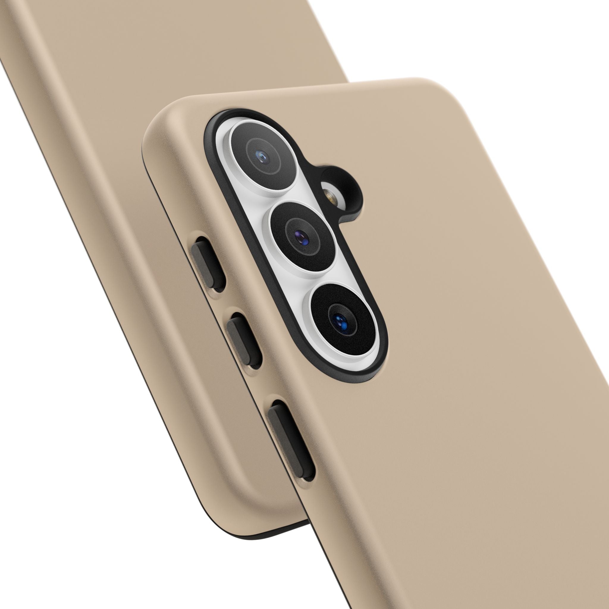 Beige Protective Phone Case