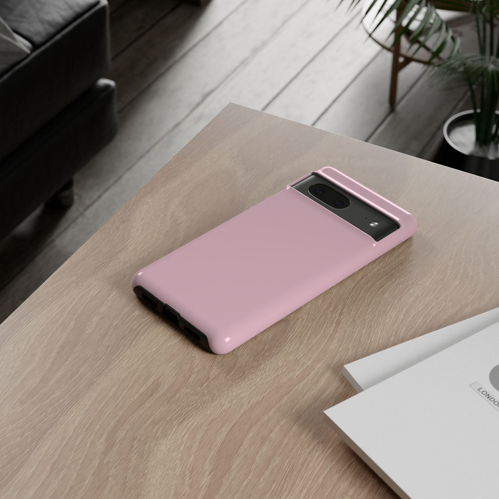 Pale Pink Protective Phone Case