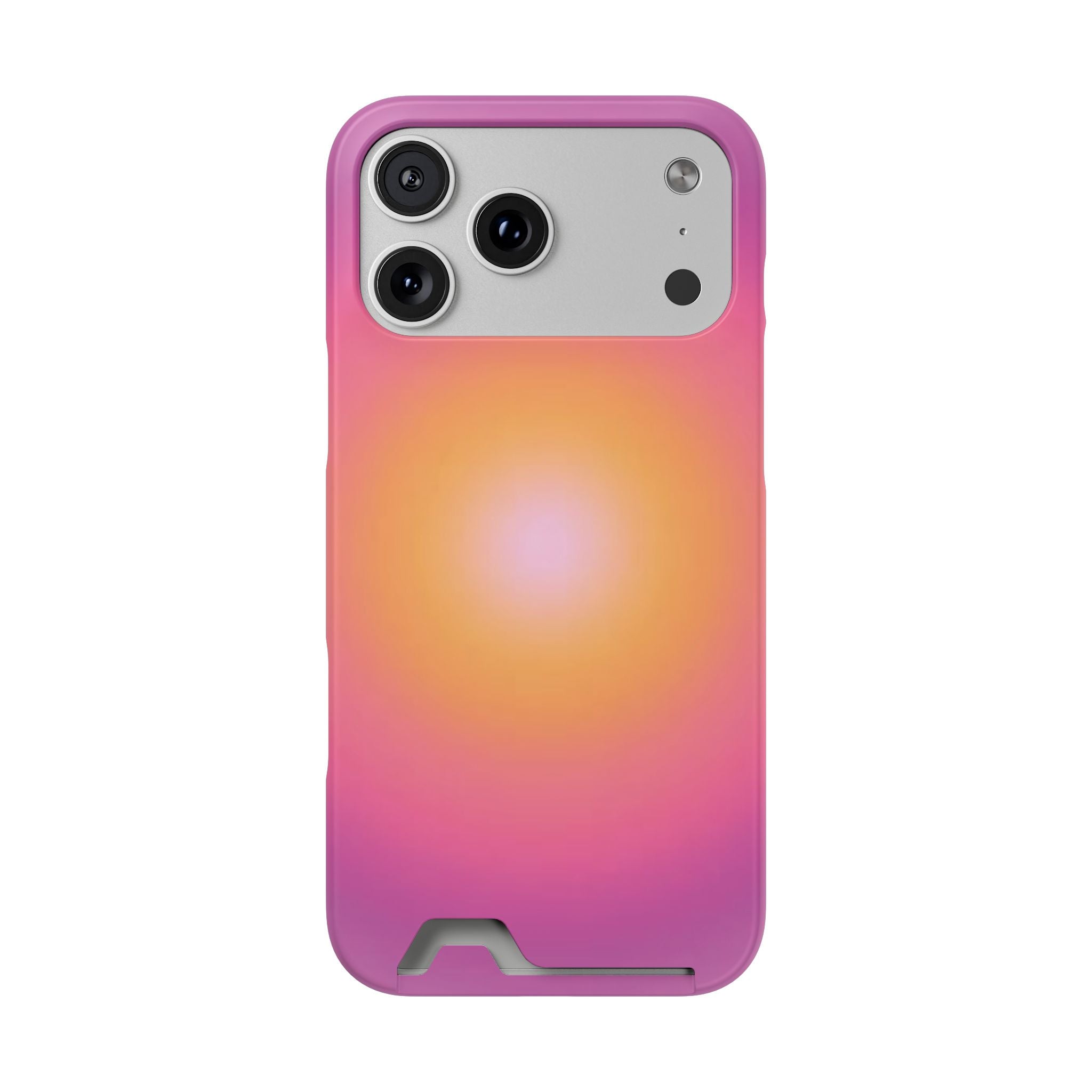 Sunset Gradient Phone Case with Card Holder