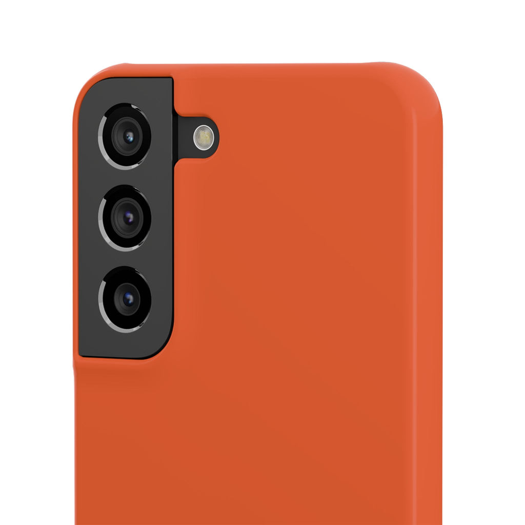 Orange Snap Phone Case