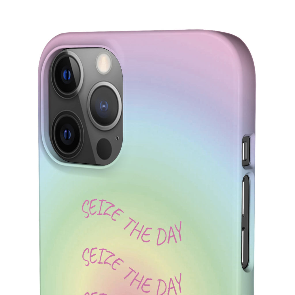 Carpe Diem Bermuda Halo Gradient Snap Phone Case
