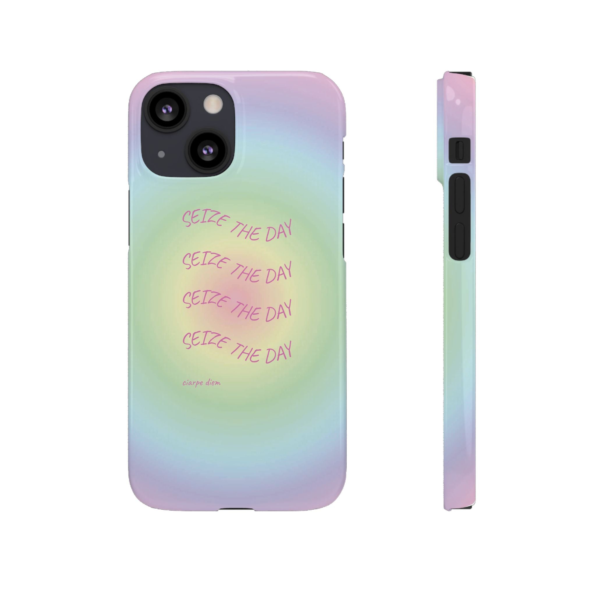 Carpe Diem Bermuda Halo Gradient Snap Phone Case