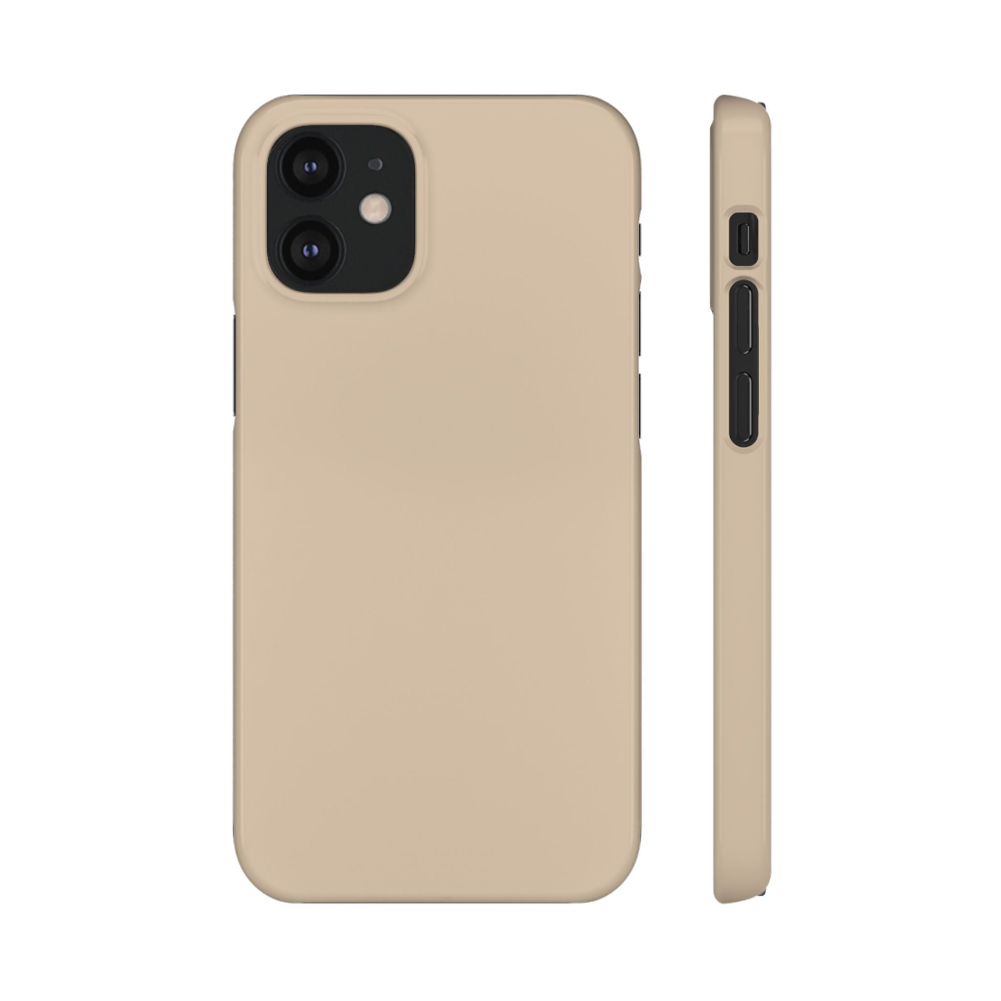 Beige Snap Phone Case