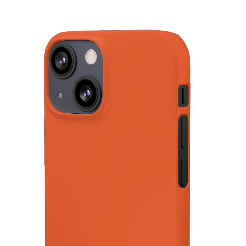 Orange Snap Phone Case