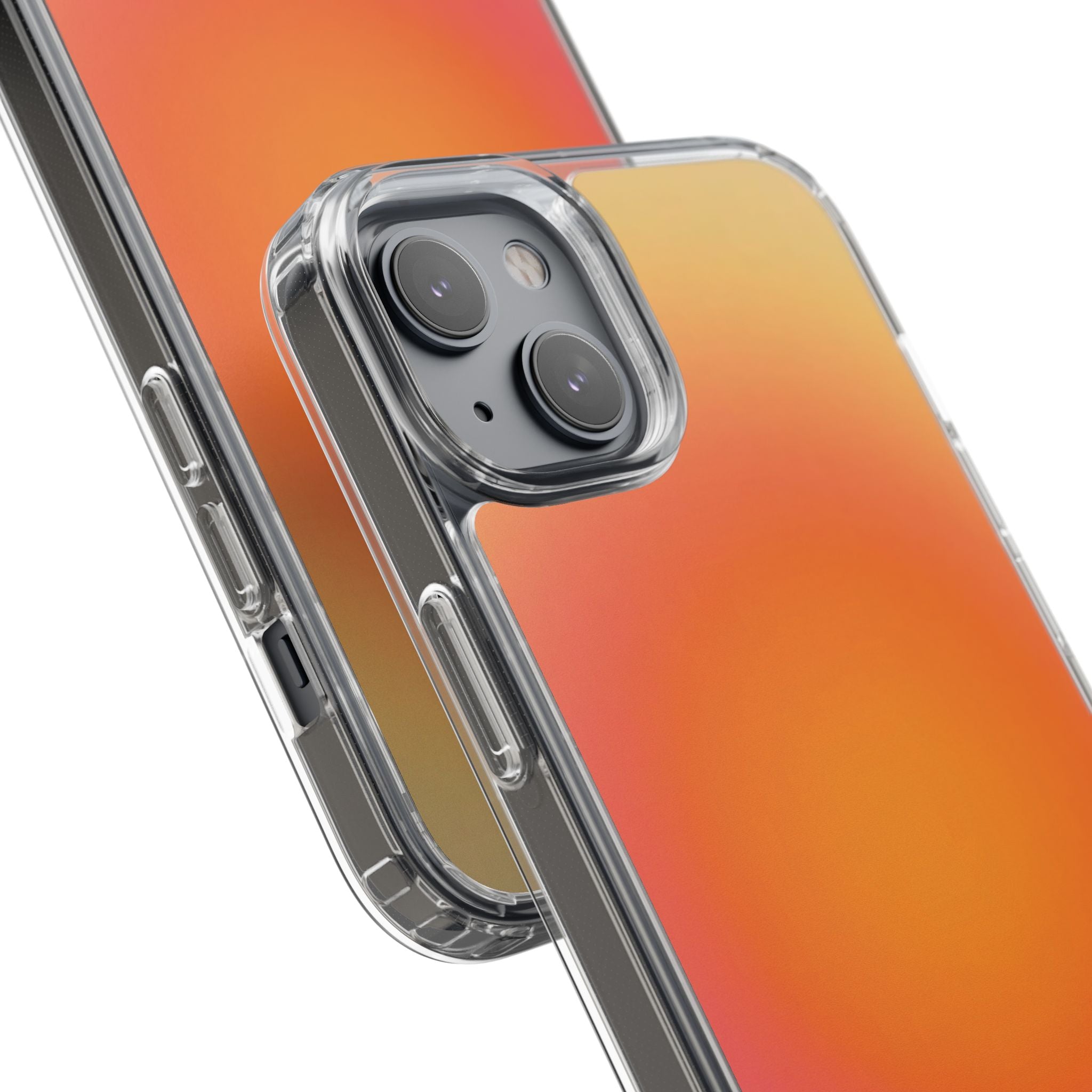 Clear Sunburst Protective Phone Case
