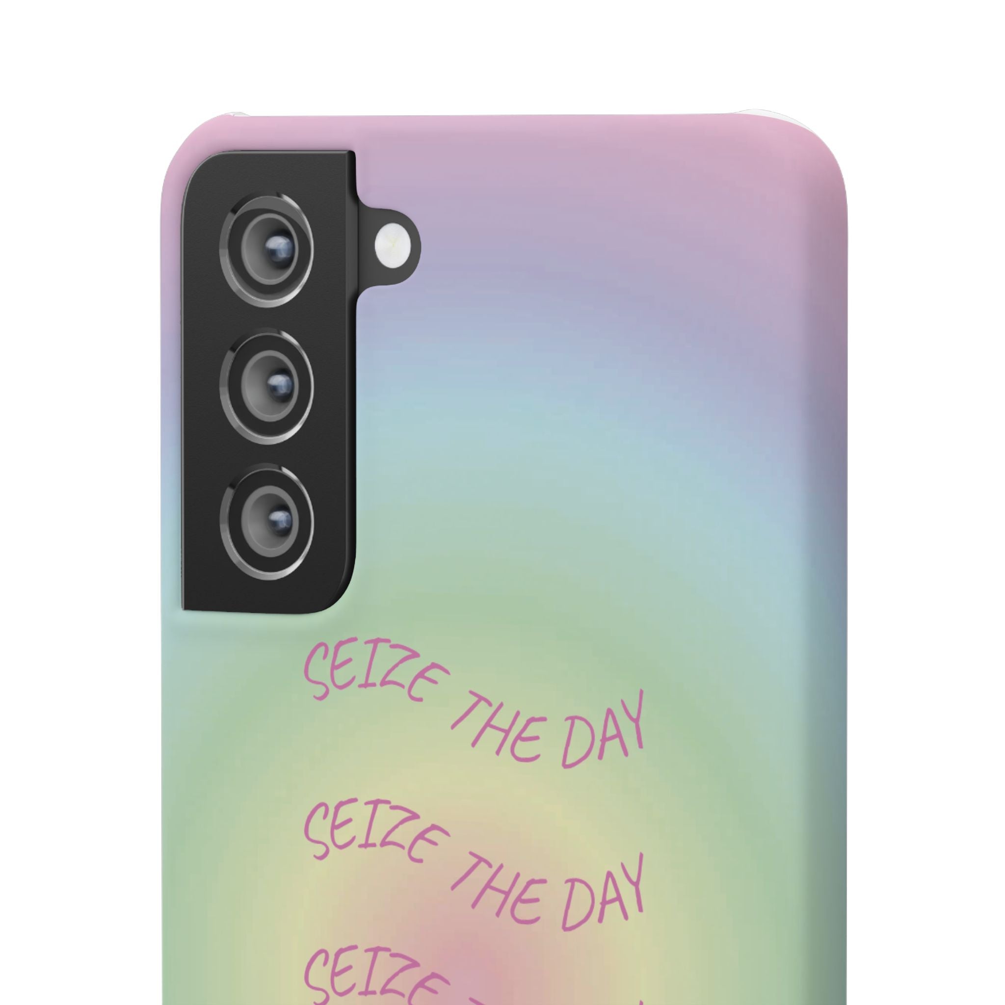 Carpe Diem Bermuda Halo Gradient Snap Phone Case