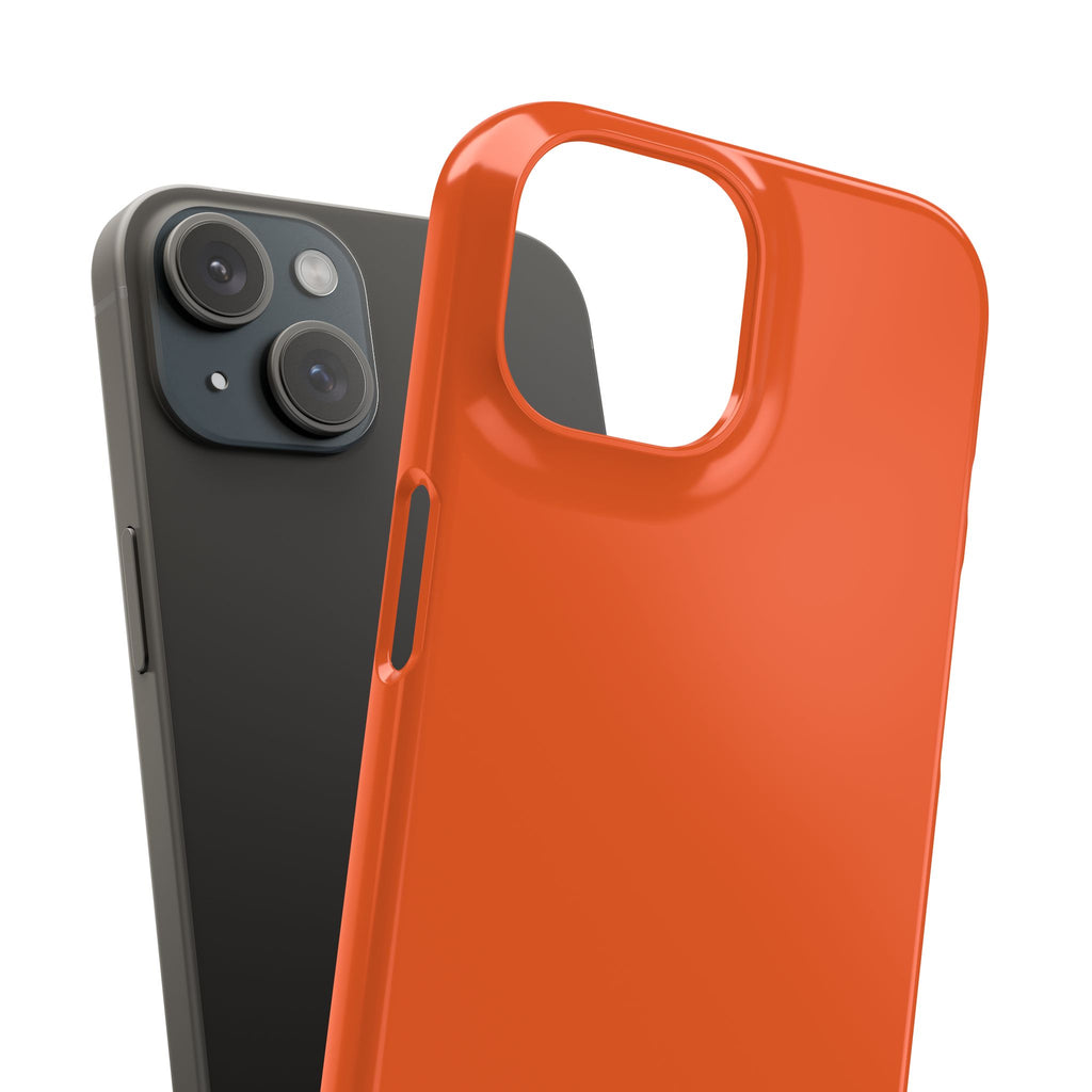 Orange Snap Phone Case