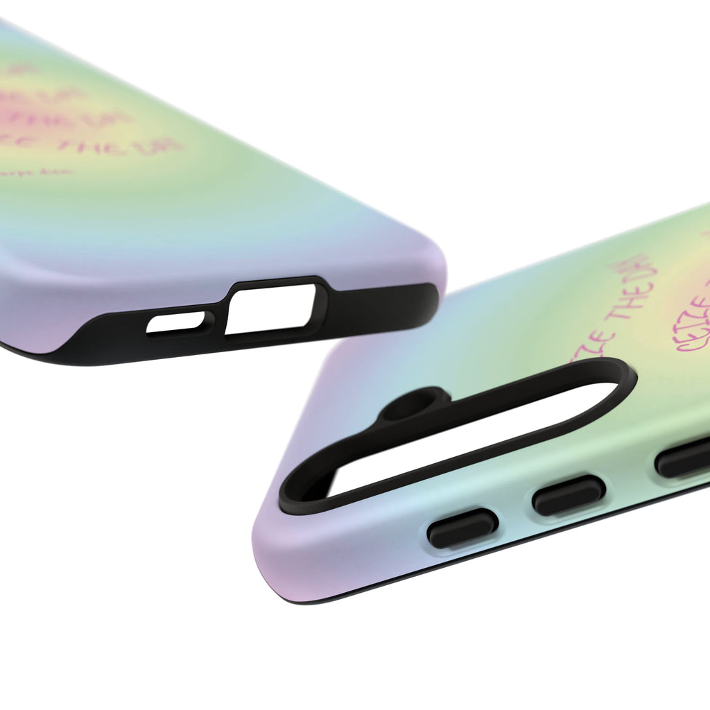 Bermuda Halo Seize The Day Pastel Gradient Tough Phone Case