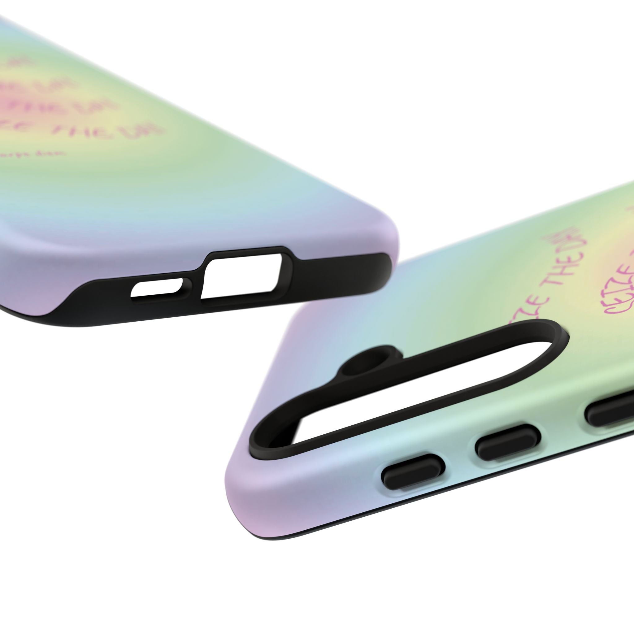 Bermuda Halo Seize The Day Pastel Gradient Tough Phone Case