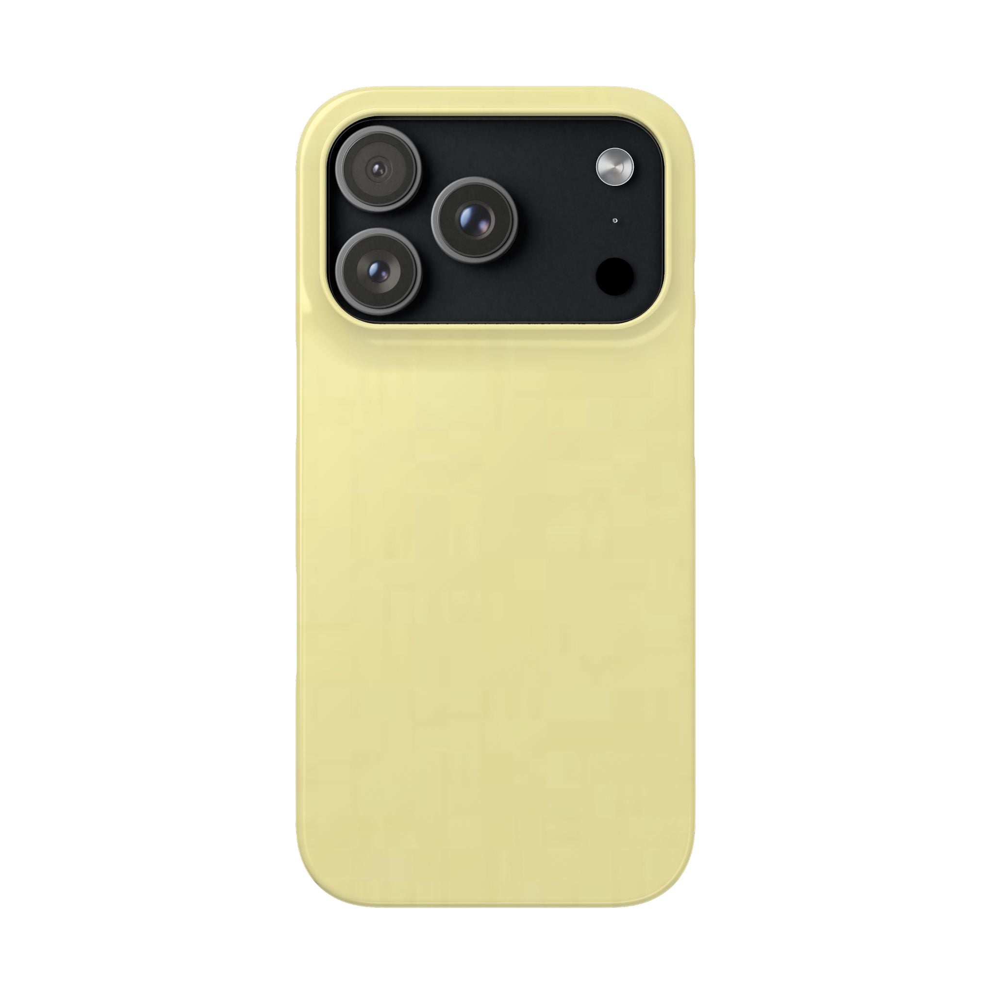 Pale Yellow Snap Phone Case