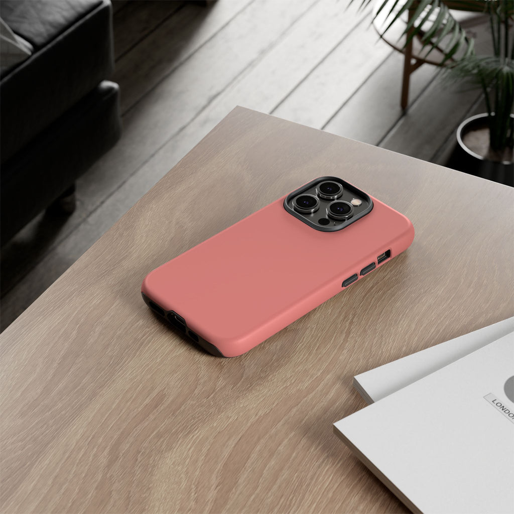 Frosty Pink Protective Phone Case