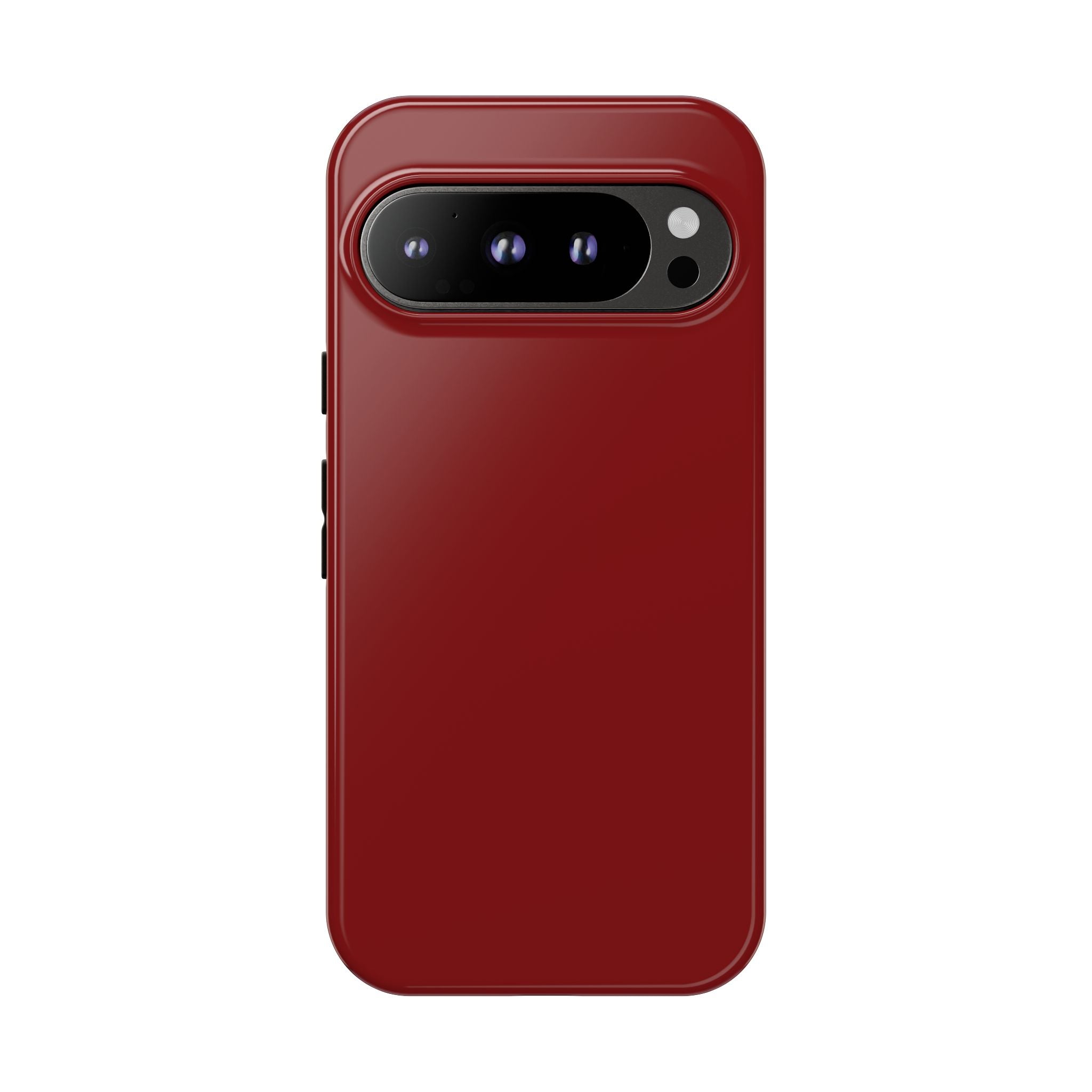 Dark Red Protective Phone Case