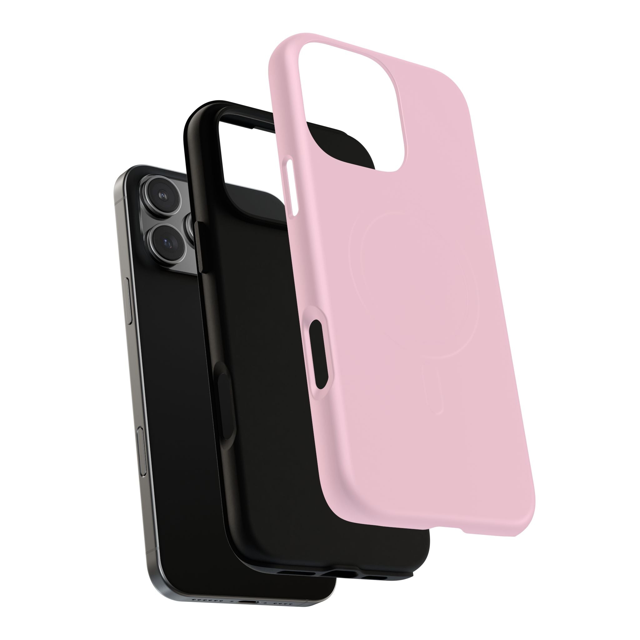 Pale Pink MagSafe Protective Phone Case