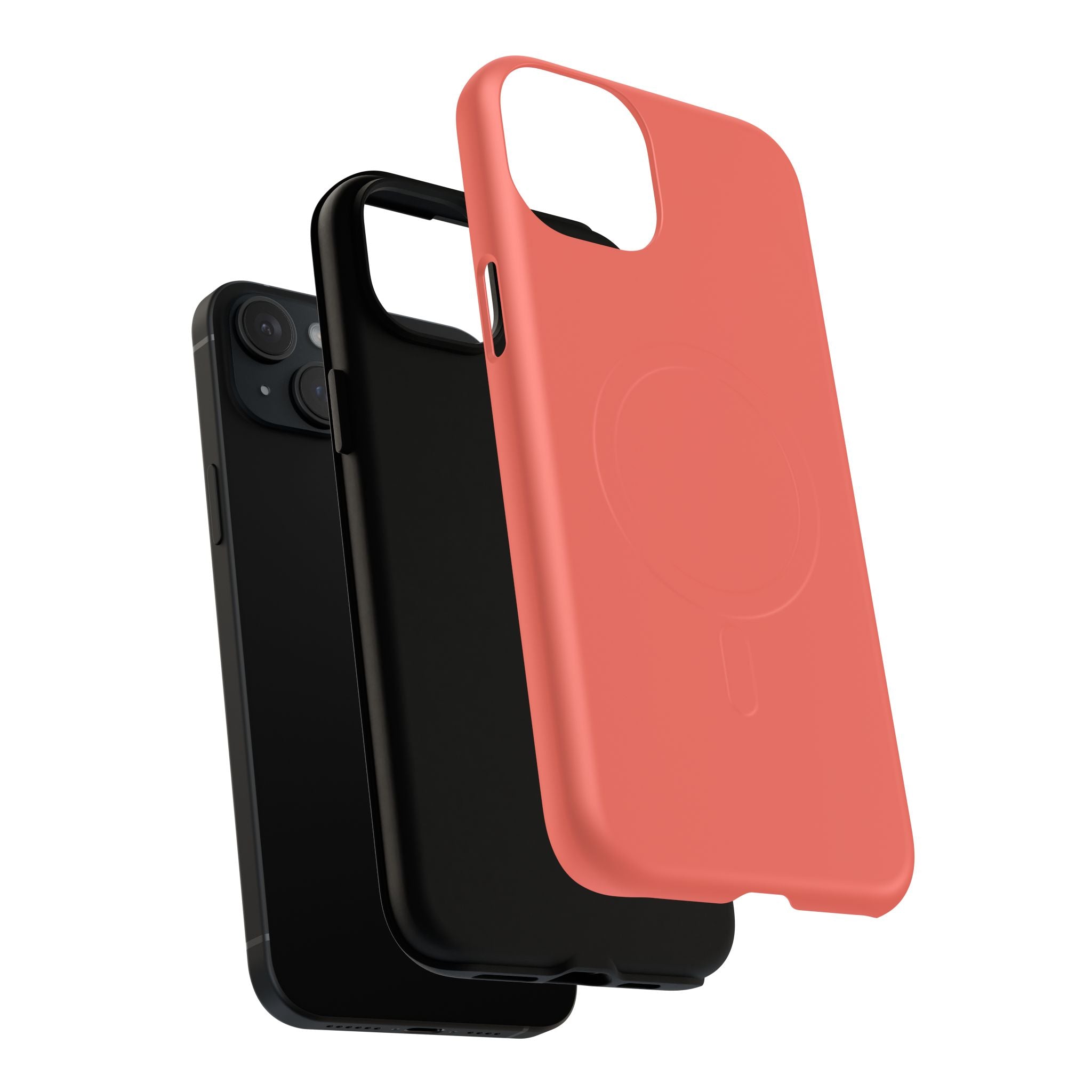 Coral MagSafe Protective Phone Case