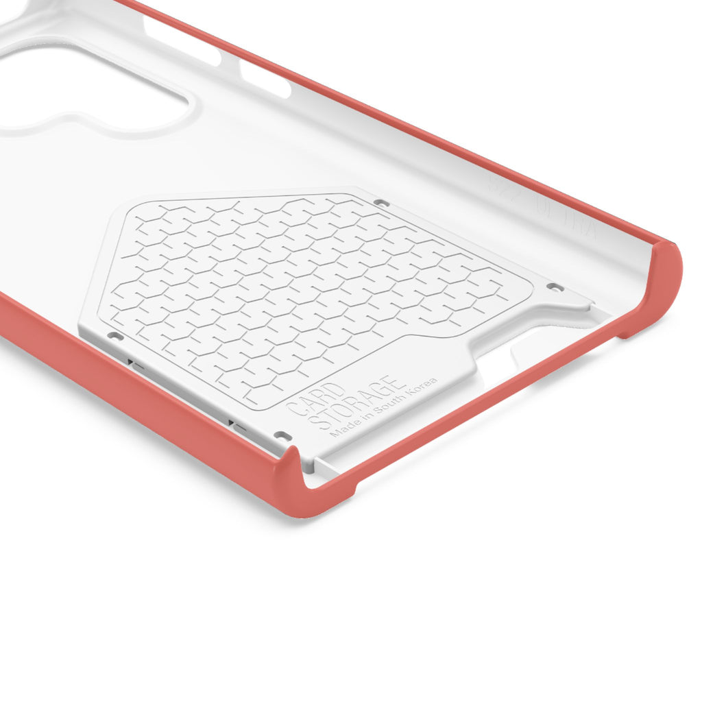 Coral Cardholder Phone Case
