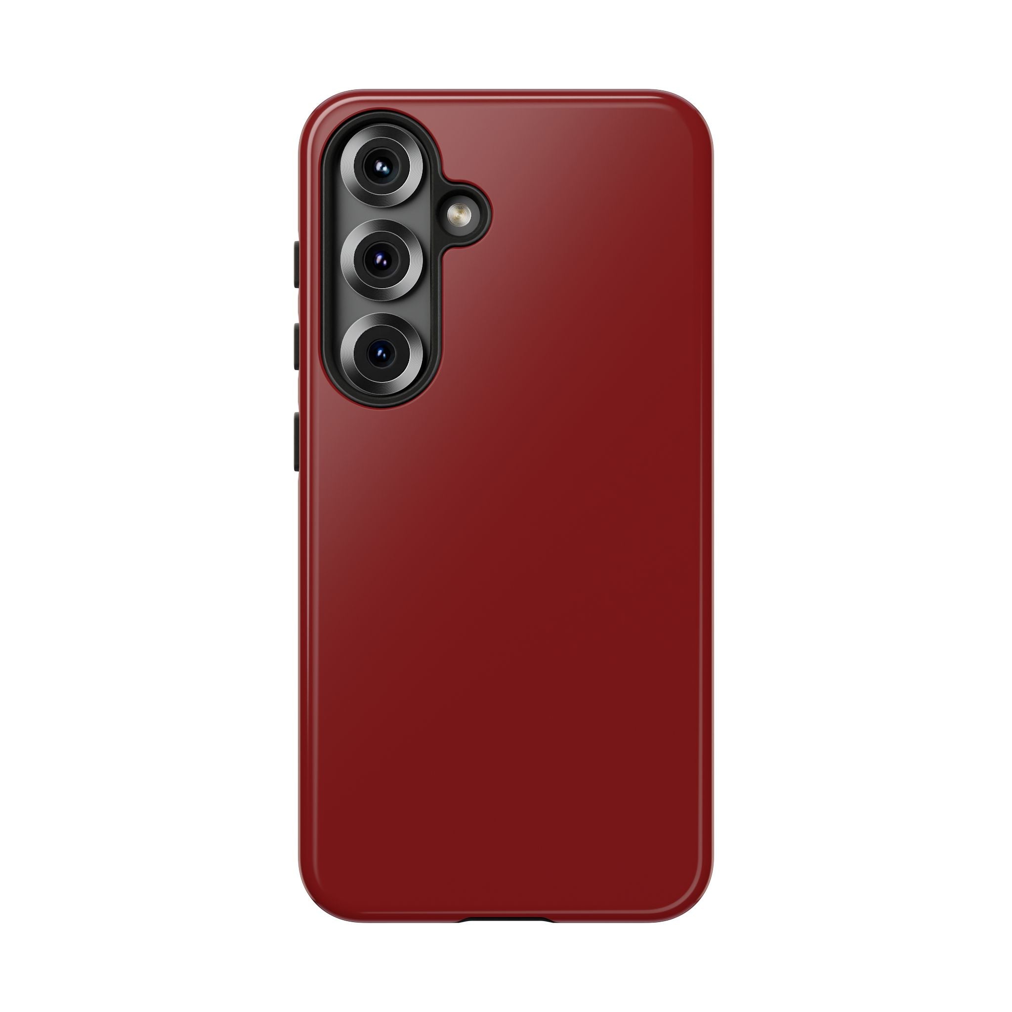 Dark Red Protective Phone Case