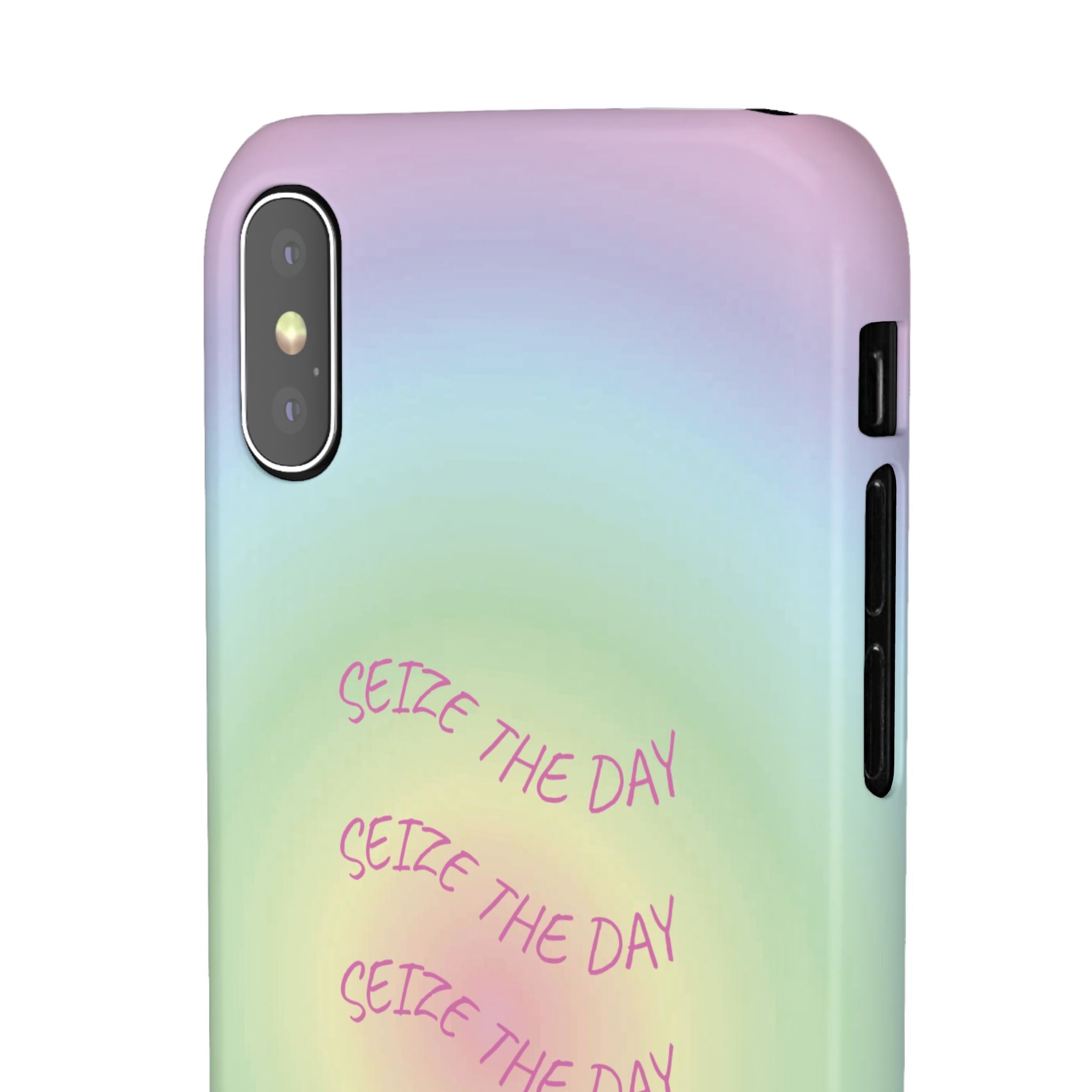 Carpe Diem Bermuda Halo Gradient Snap Phone Case