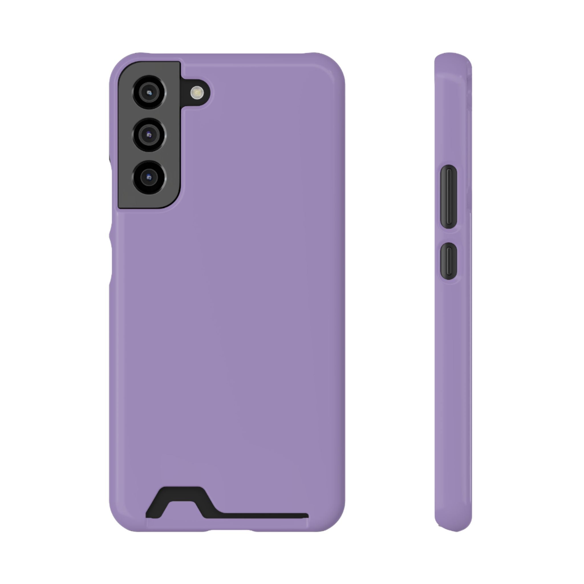 Lilac Card Holder Phone Case