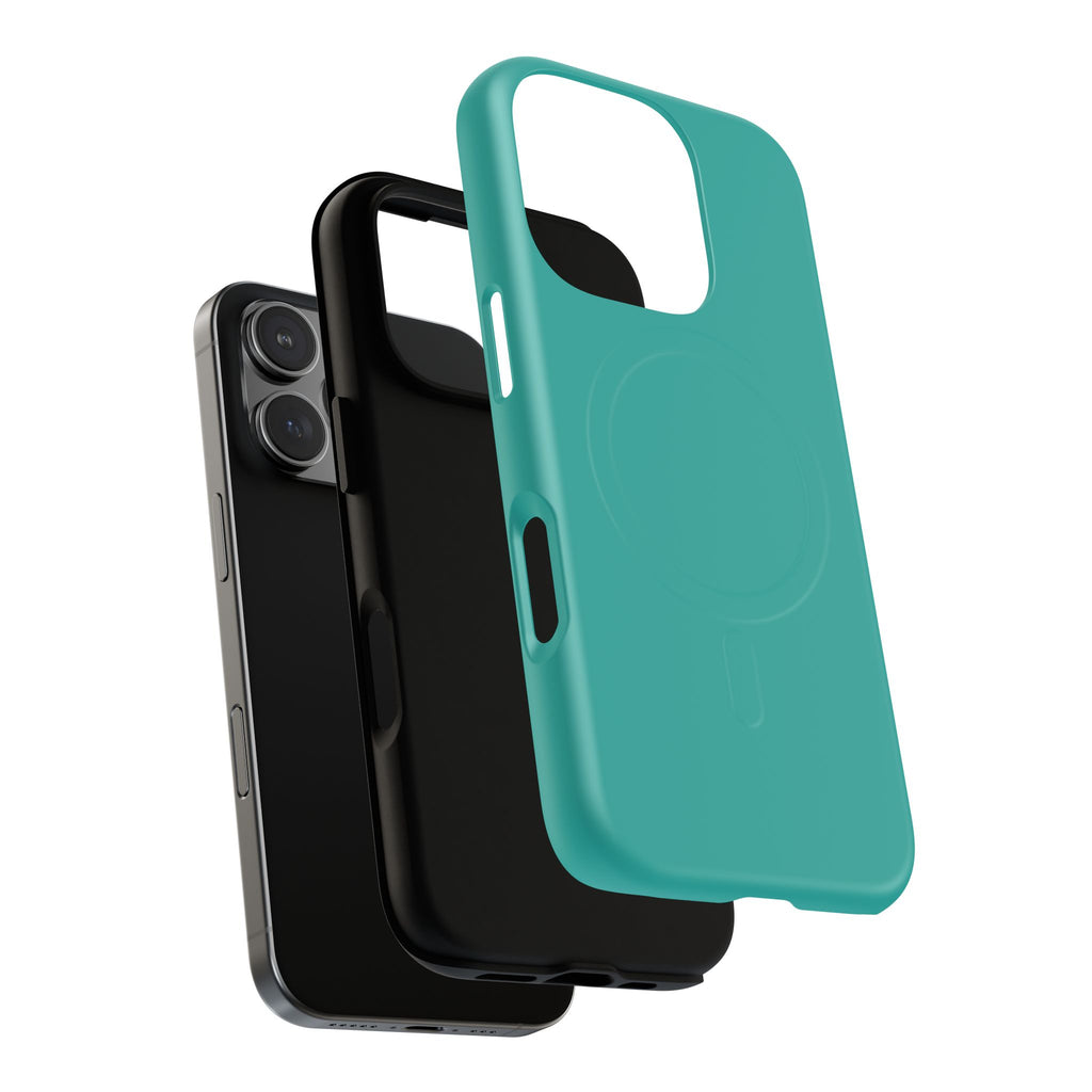 Teal MagSafe Protective Phone Case