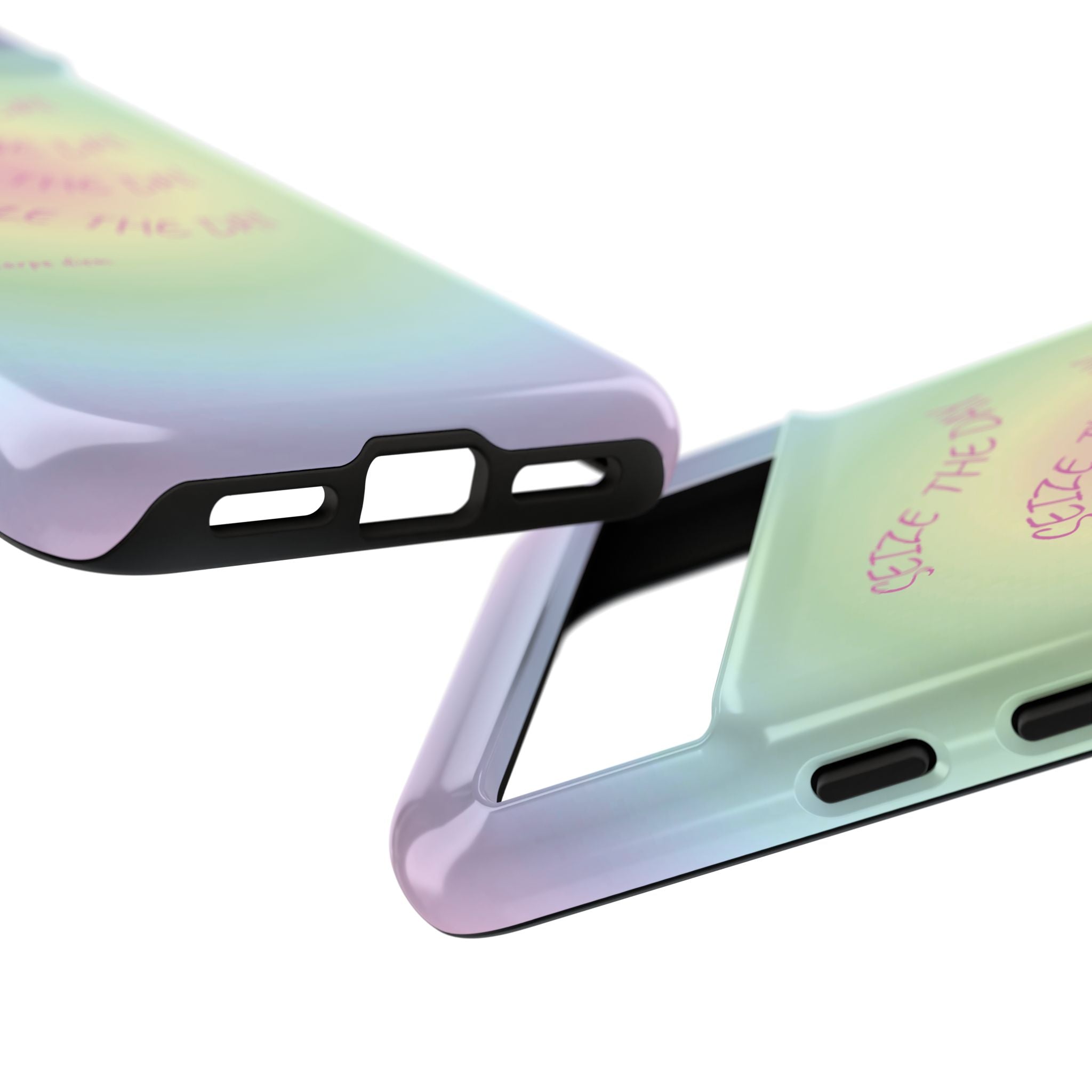 Bermuda Halo Seize The Day Pastel Gradient Tough Phone Case