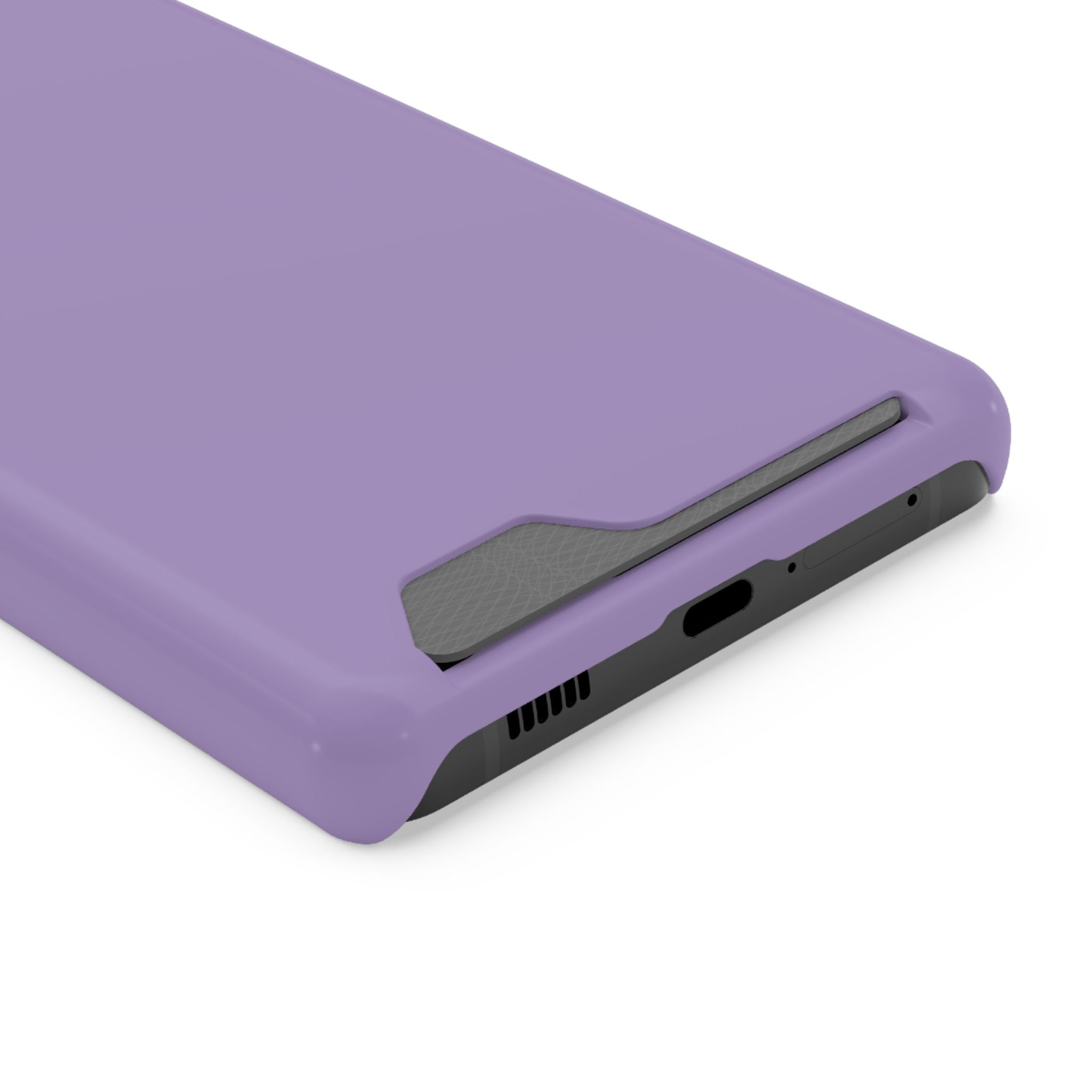 Lilac Card Holder Phone Case