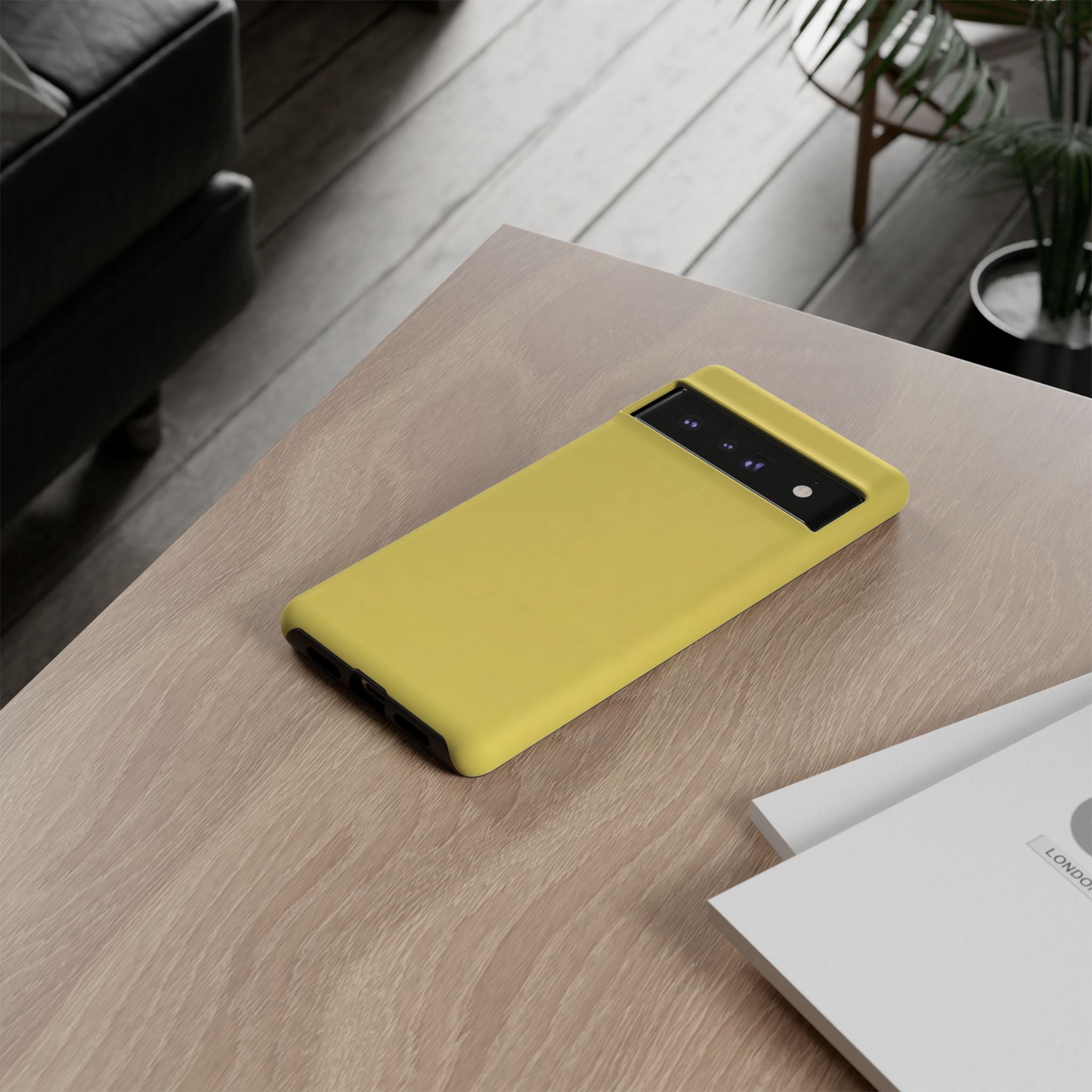 Yellow Protective Phone Case
