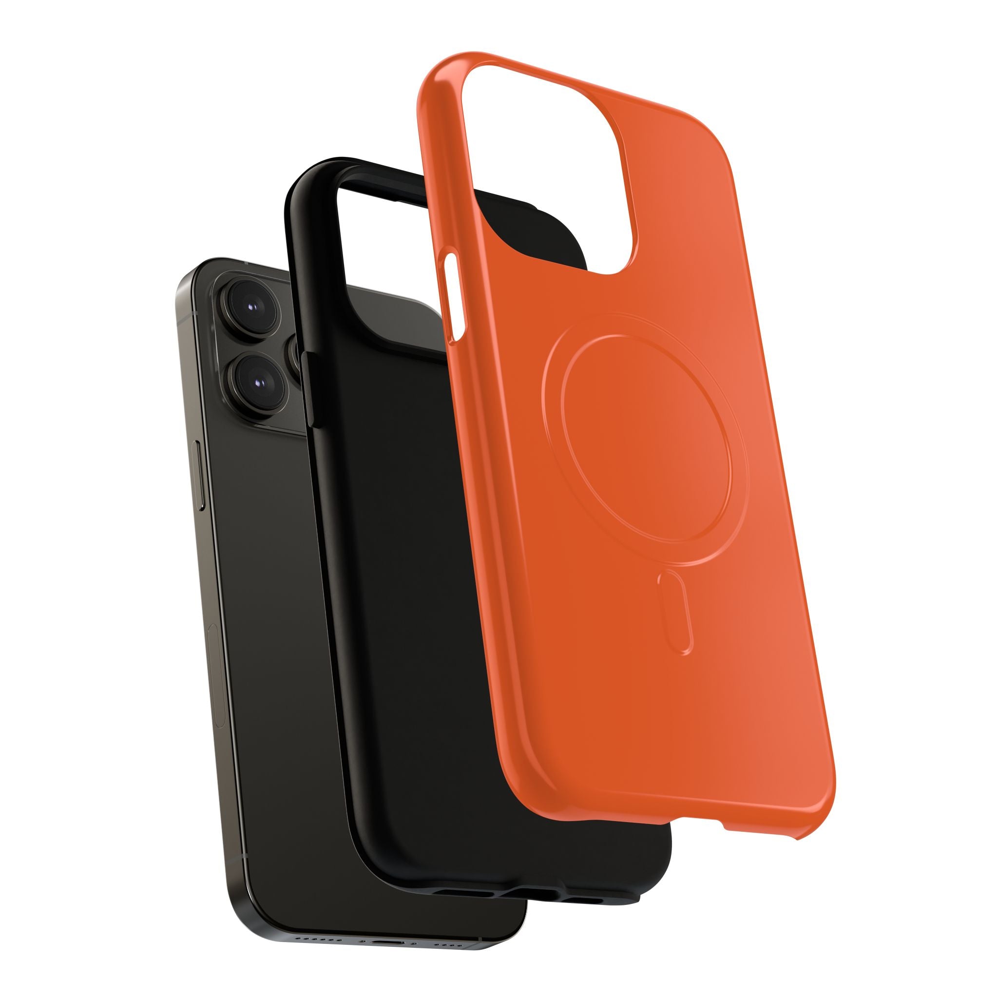 Orange MagSafe Protective Phone Case