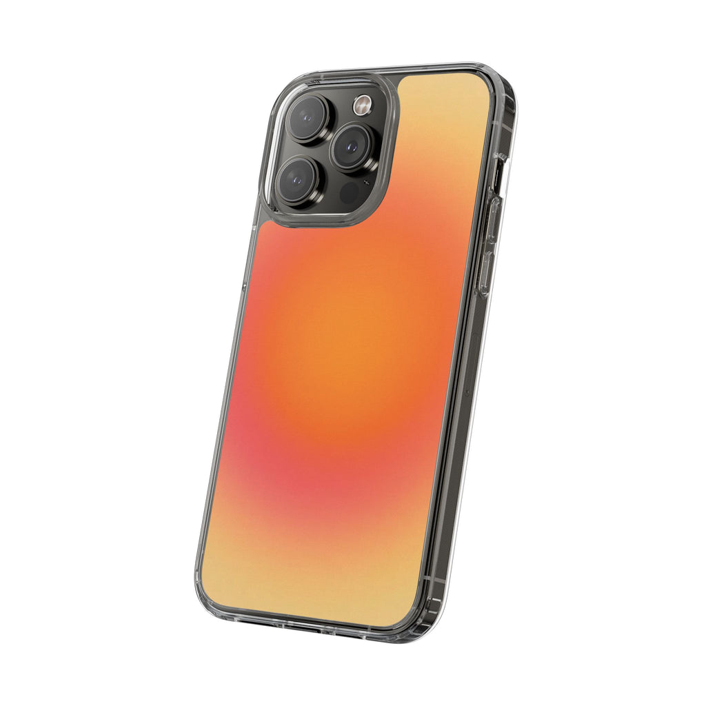 Clear Sunburst Protective Phone Case