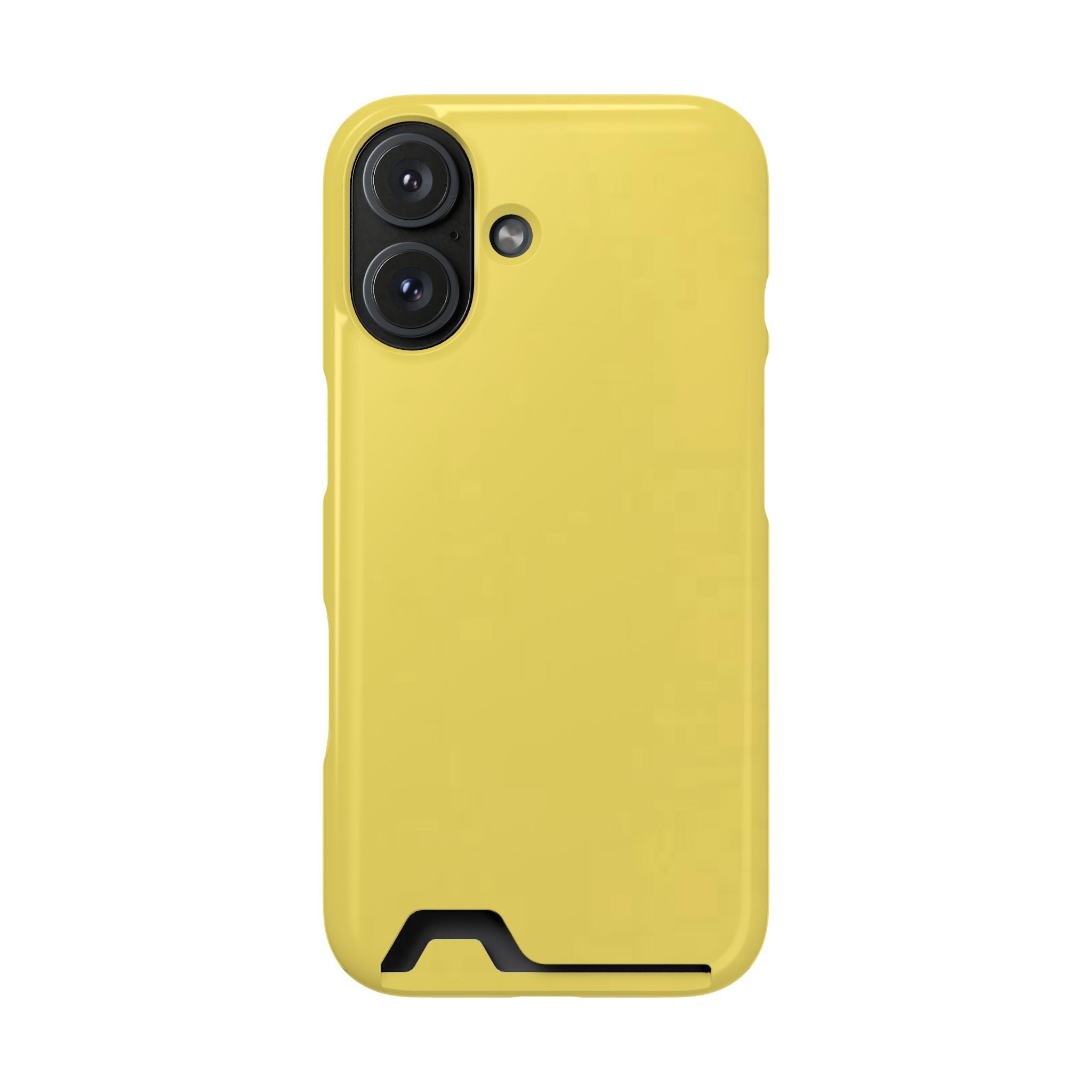 Yellow Card-Holder Phone Case