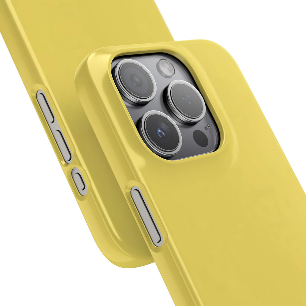 Yellow Snap Phone Case