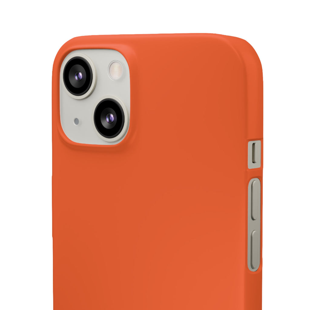 Orange Snap Phone Case