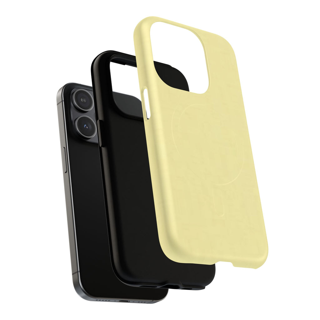 Pale Yellow MagSafe Protective Phone Case