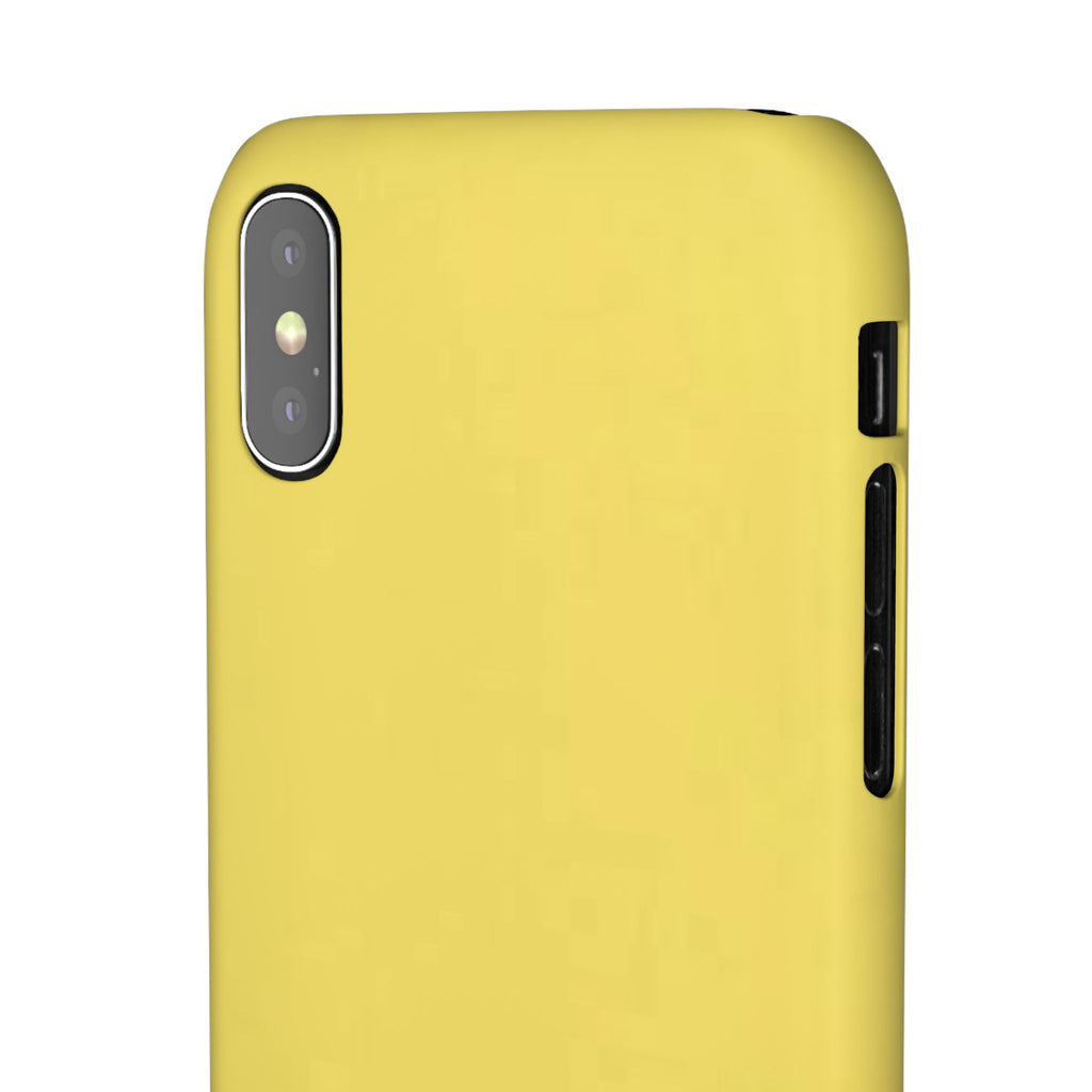 Yellow Snap Phone Case