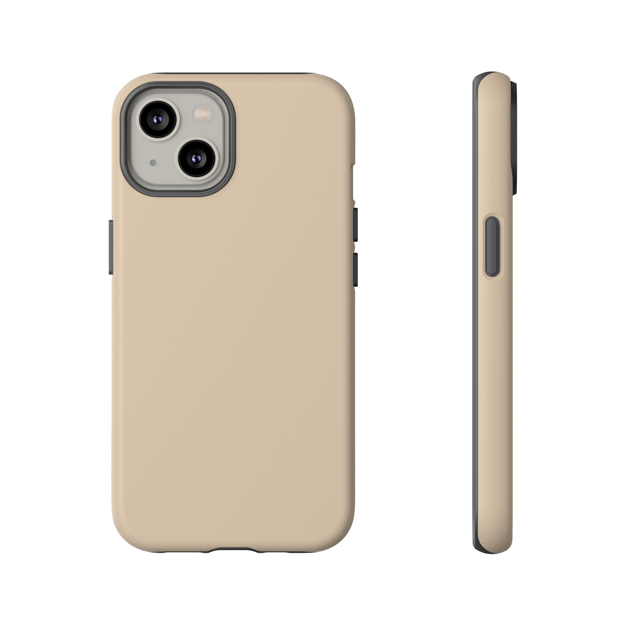 Beige Protective Phone Case