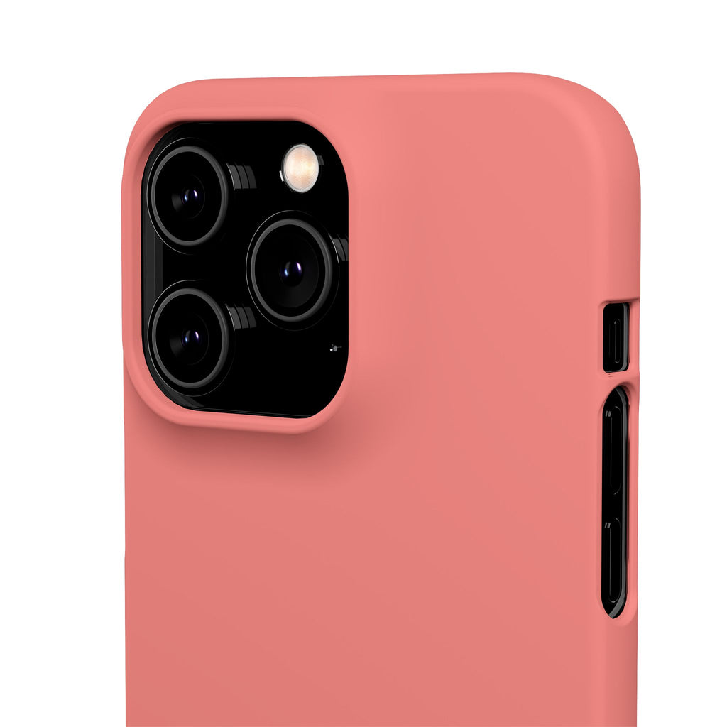 Frosty Pink Snap Phone Case