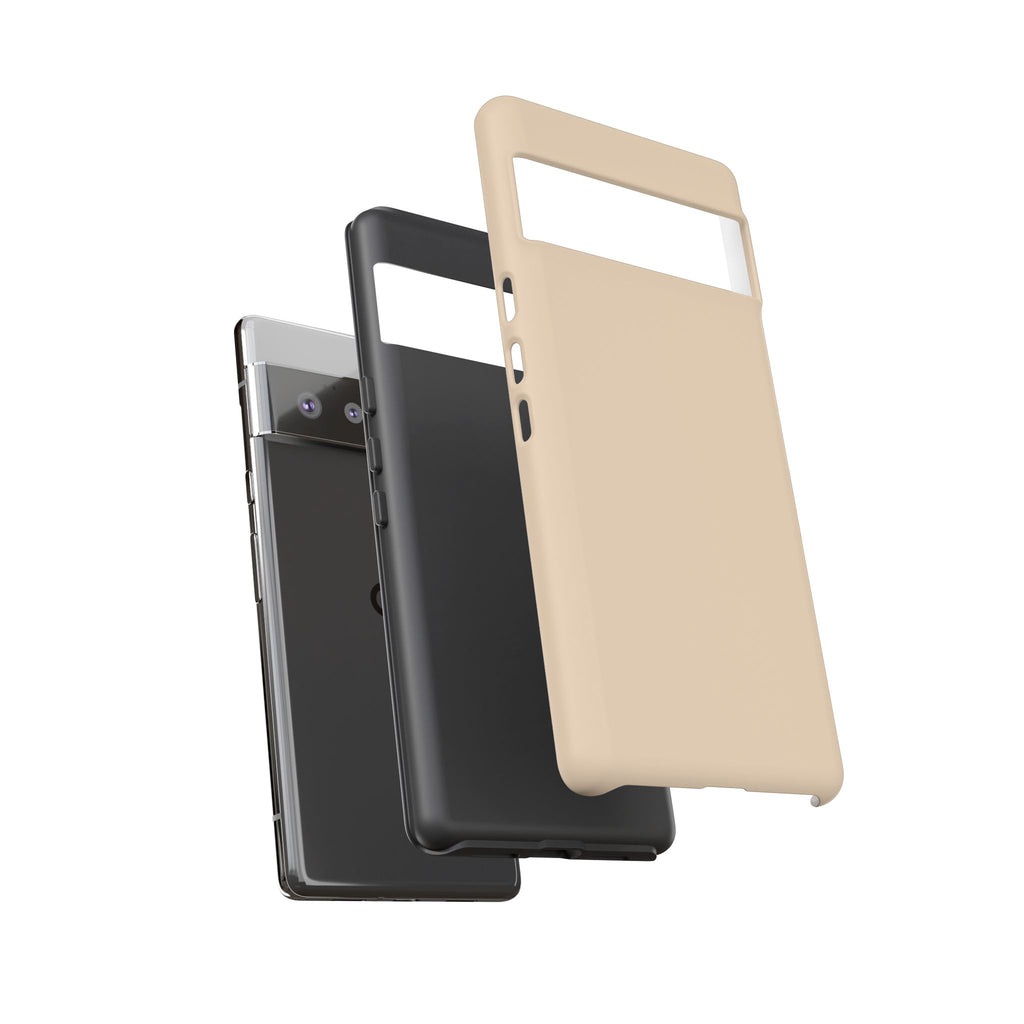 Beige Protective Phone Case