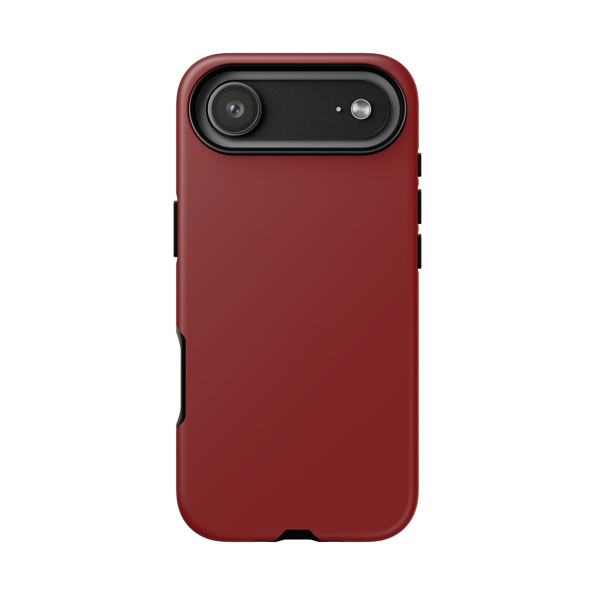 Dark Red Protective Phone Case