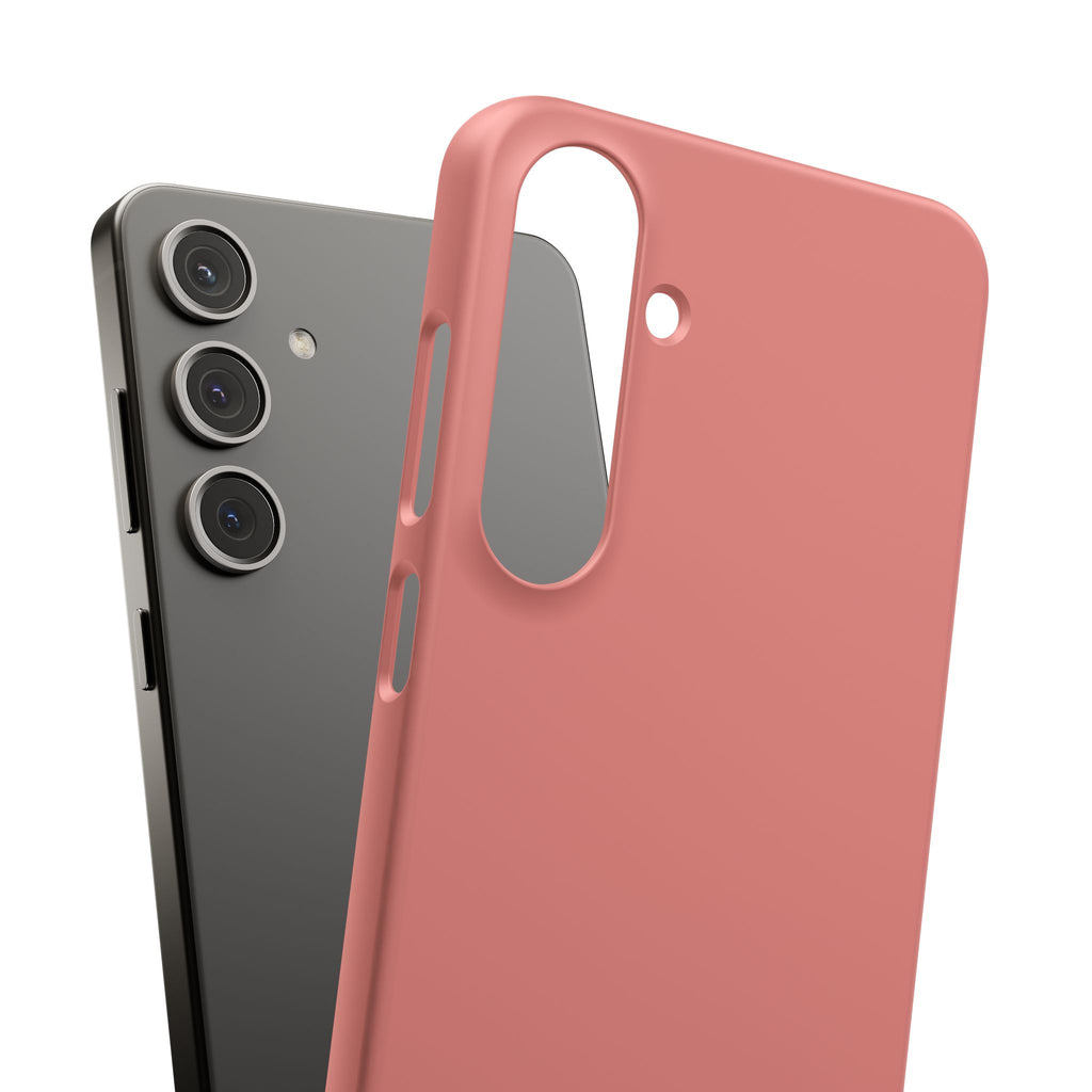 Frosty Pink Snap Phone Case