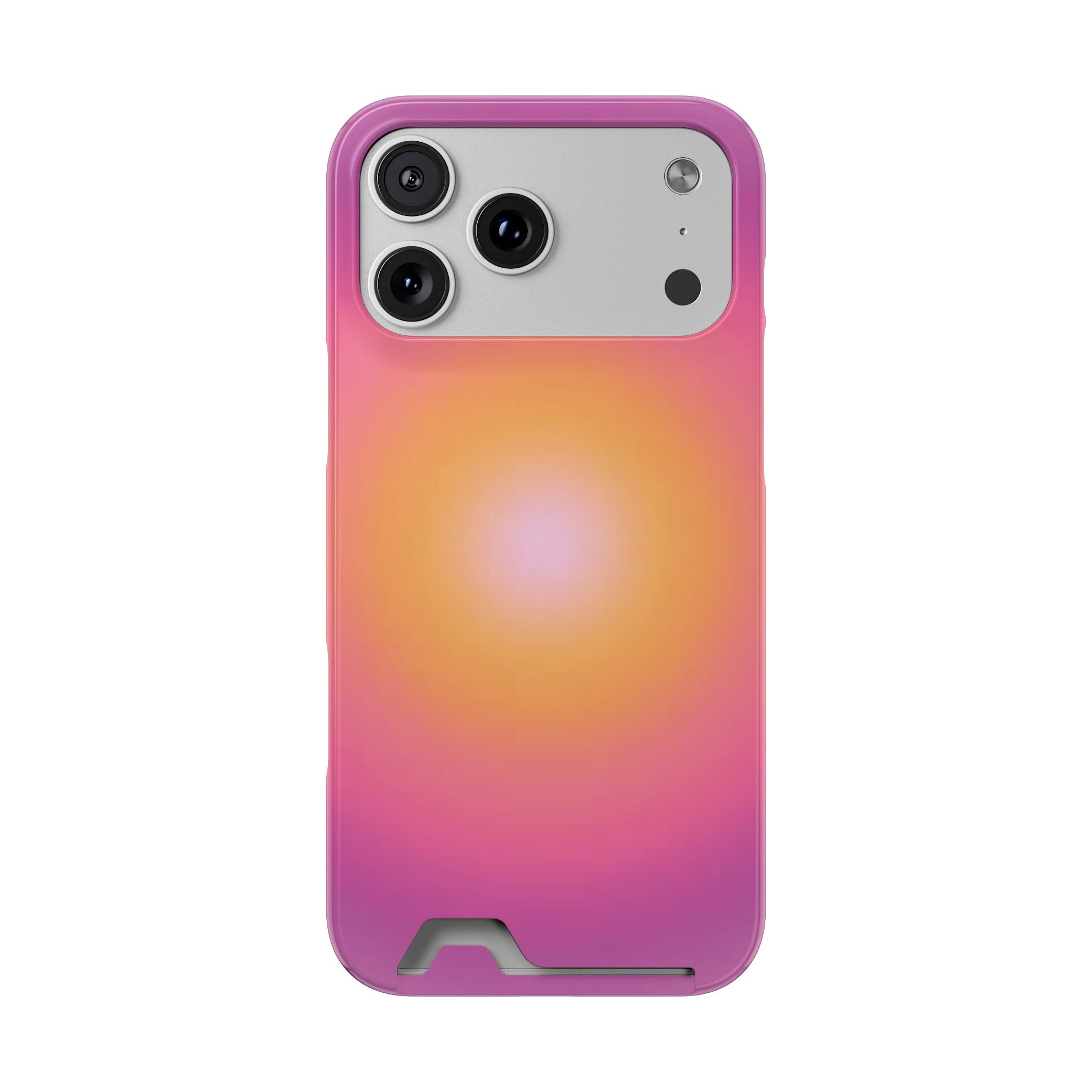Sunset Gradient Phone Case with Card Holder