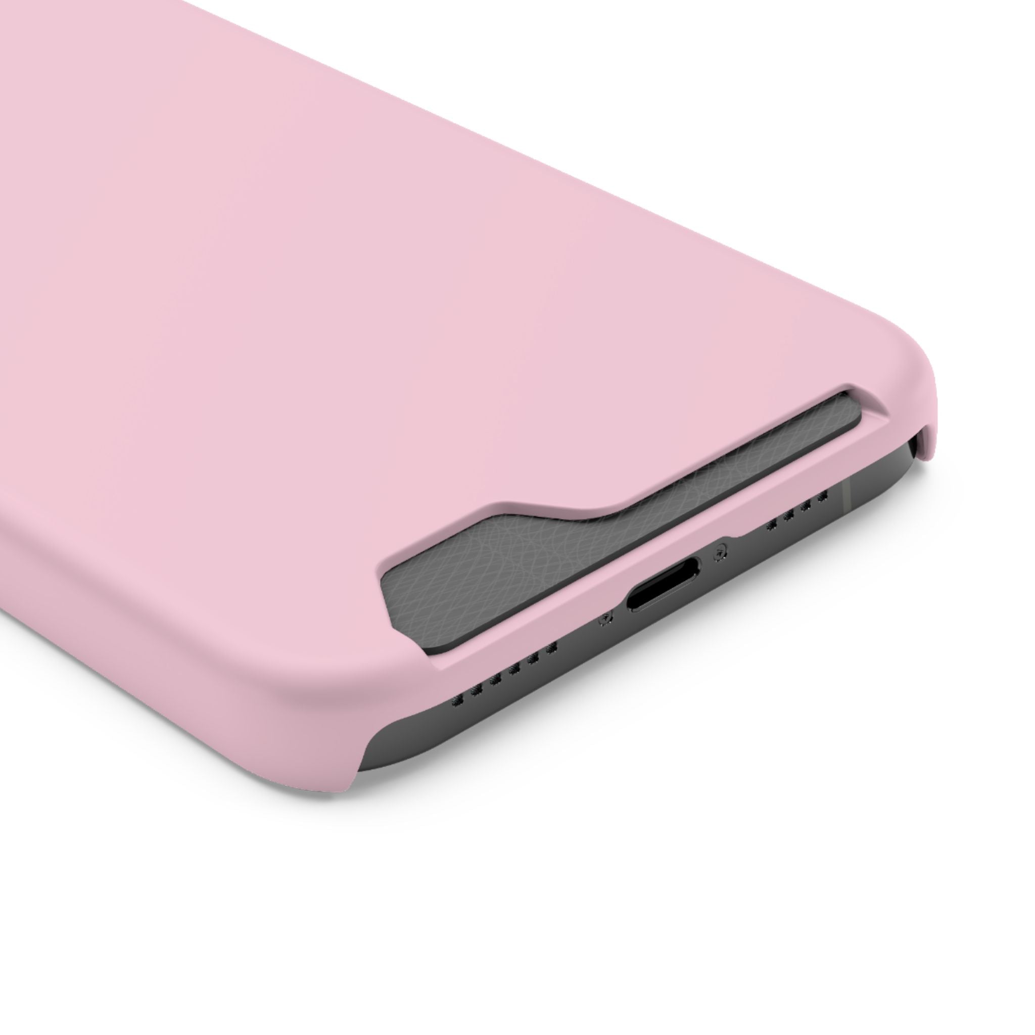 Pale Pink Card-Holder Phone Case