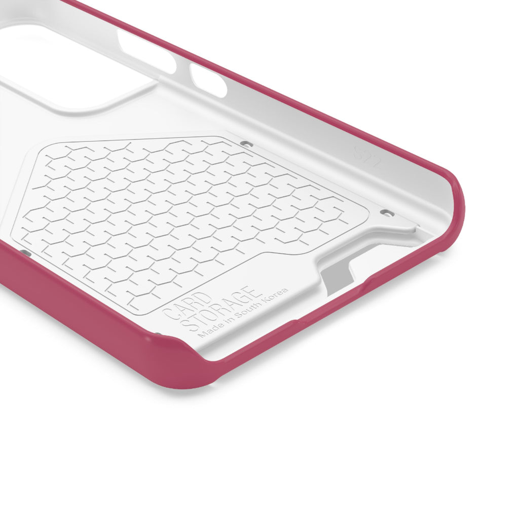Raspberry Card Holder Phone Case