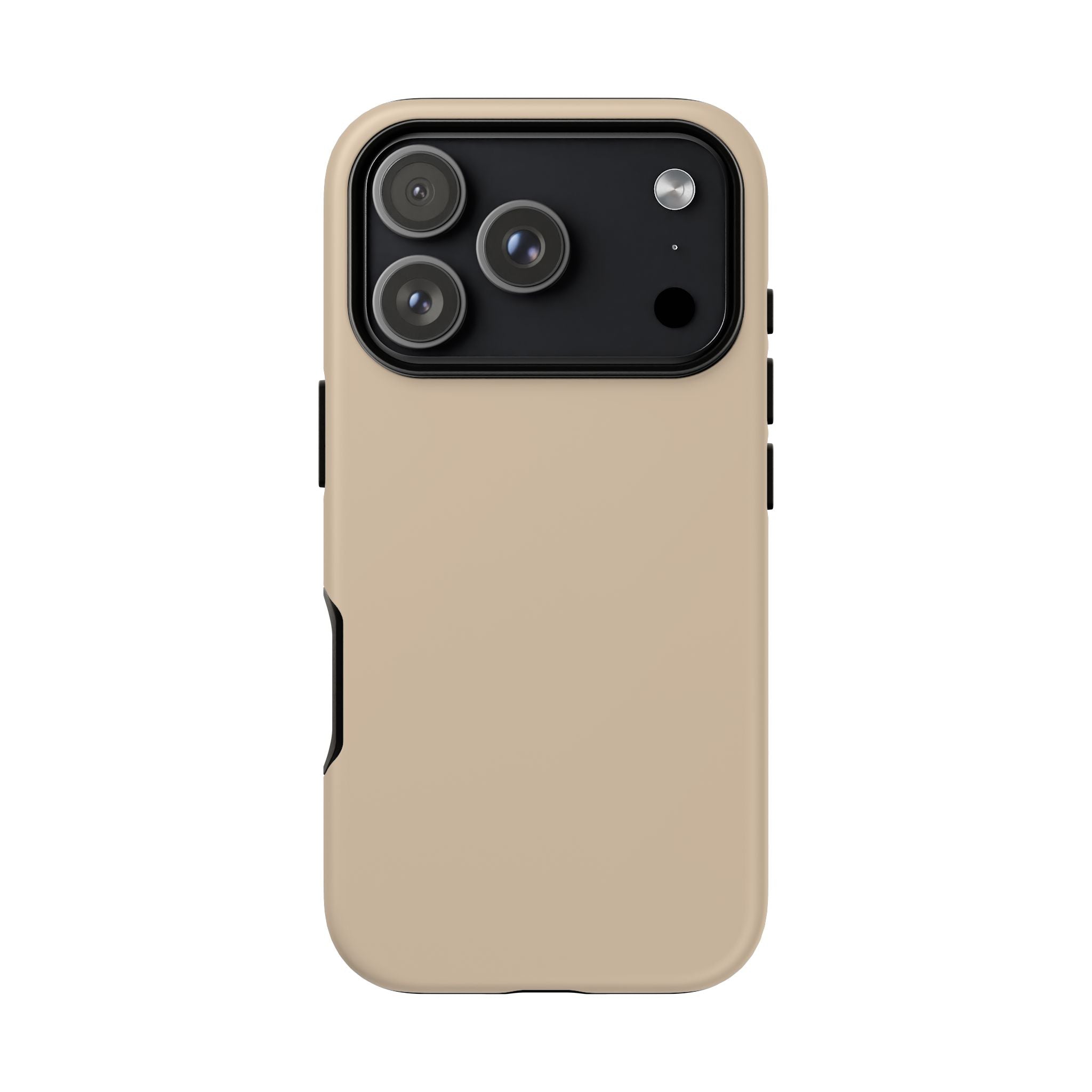 Beige Protective Phone Case