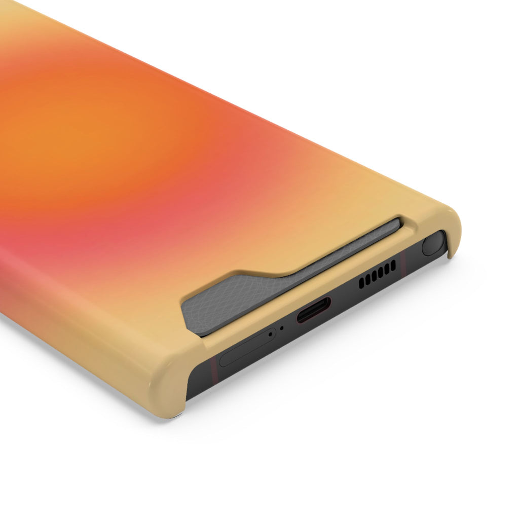 Sunset Gradient Phone Case with Card Slot
